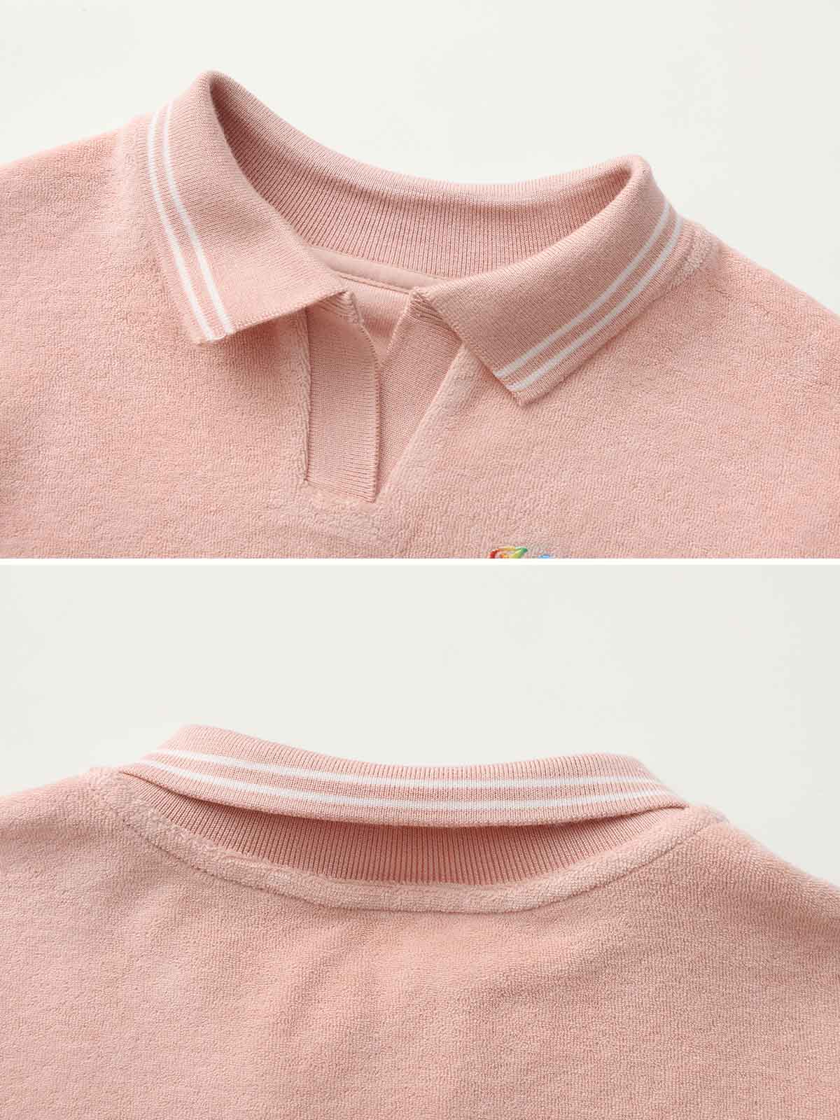 Kid's Pink Sweatshirt Set
