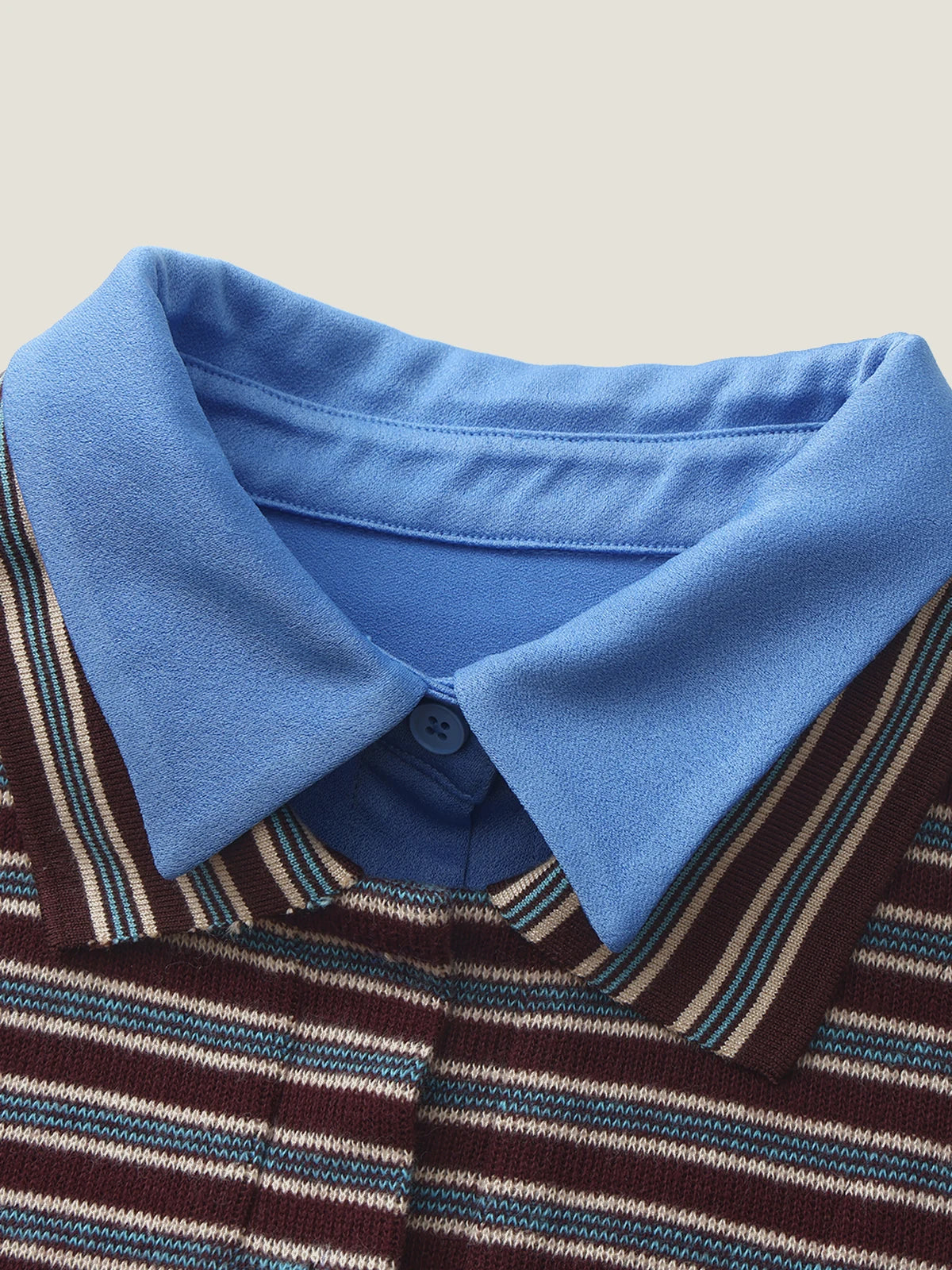 Conjunto de camiseta corta y pantalón a rayas Kins Class para adultos