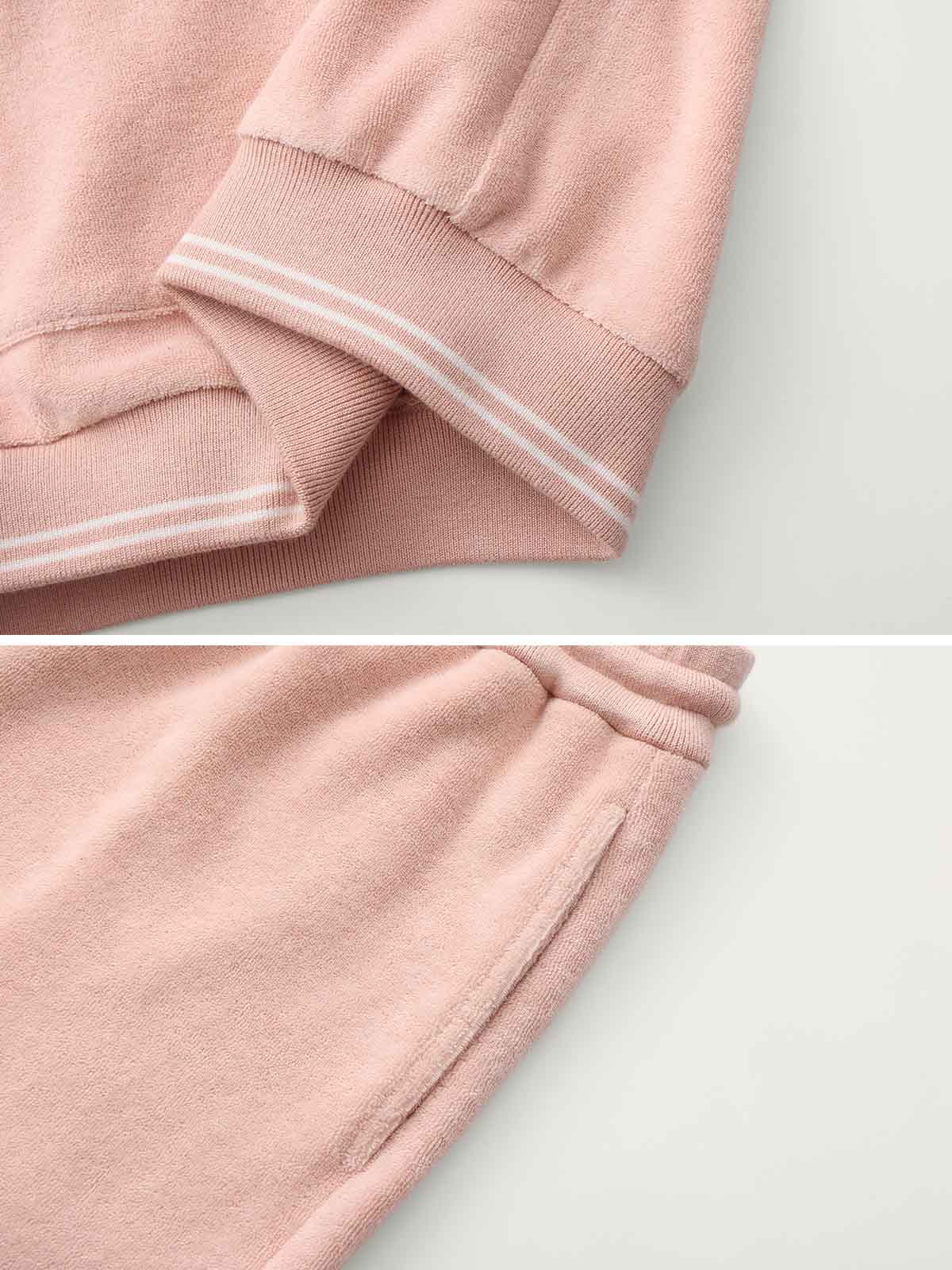 Kid's Pink Sweatshirt Set
