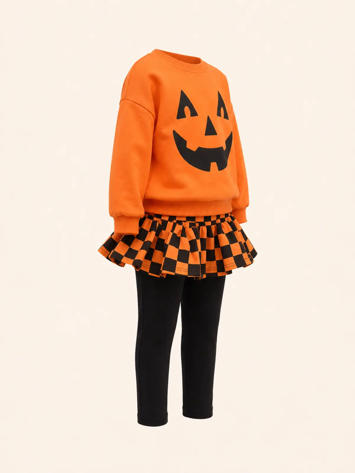 Kids’ Jack-O’-Lantern Halloween Costume Set