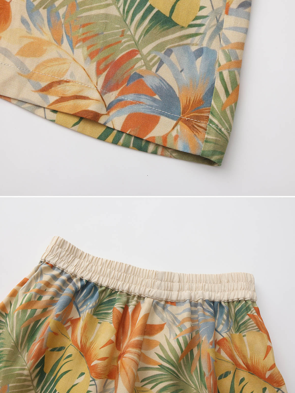 adults-flower-print-beach-set