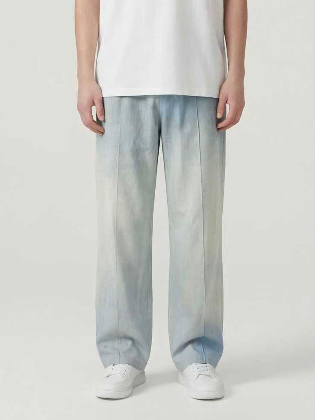 Besticktes T-Shirt- & Jeans-Set der Kins-Klasse für Erwachsene