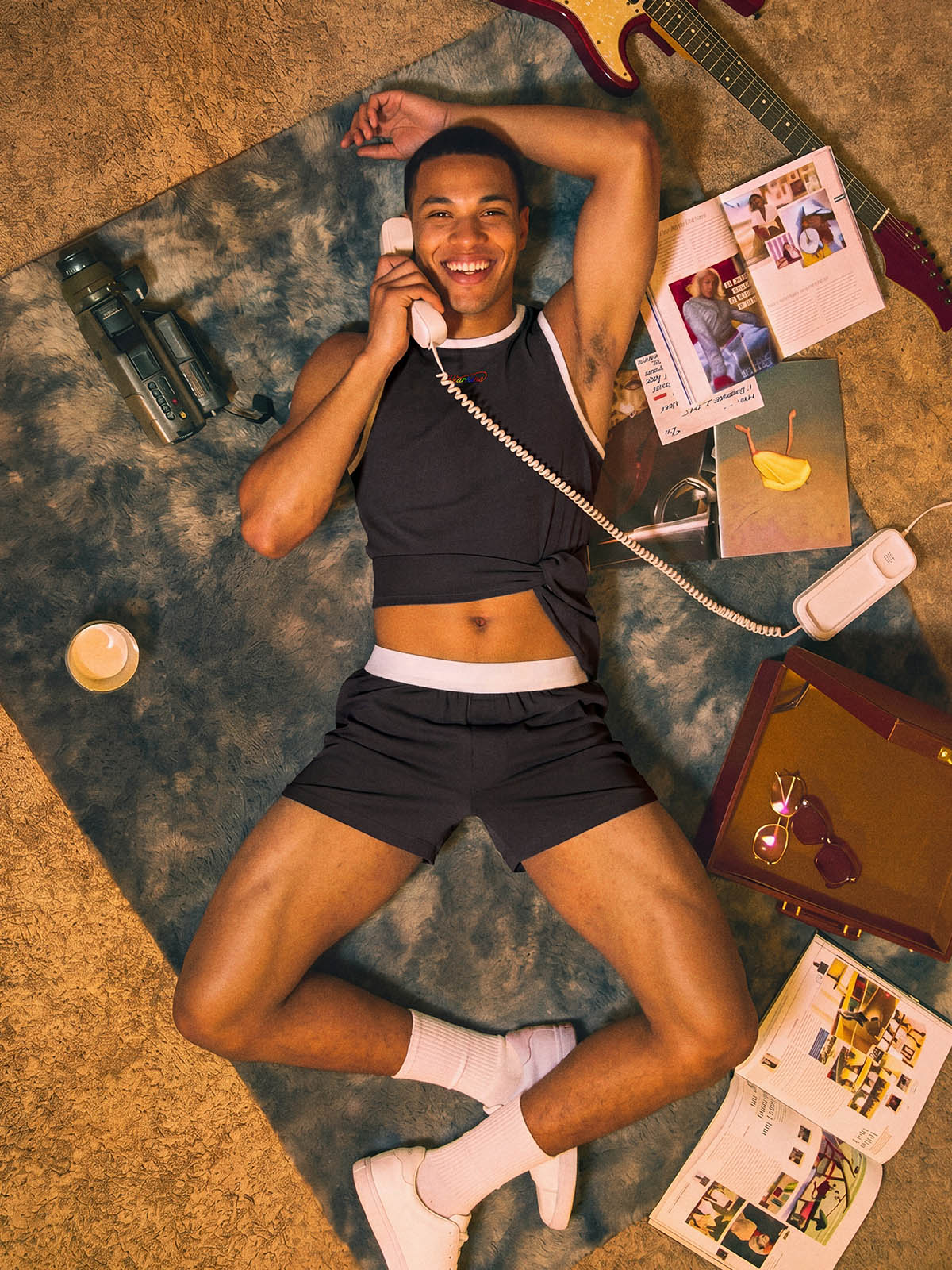 Pride Month Parade Kins Class Lace-Up Crop Top for Adults