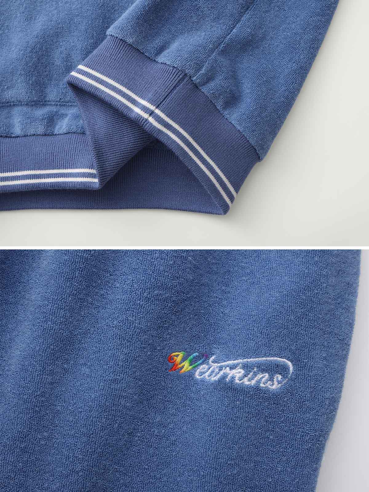 Kid's Blue Sweatshirt Set