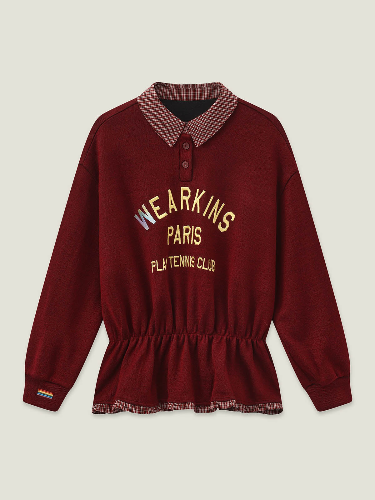 kids-burgundy-sweatshirt-set