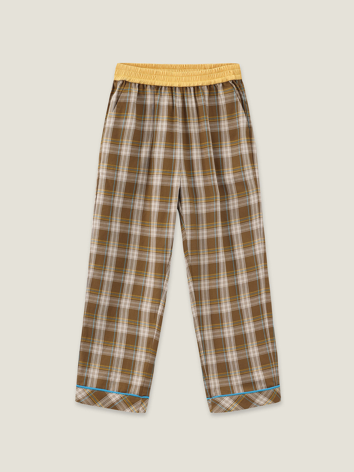 kids-plaid-pajams-suit