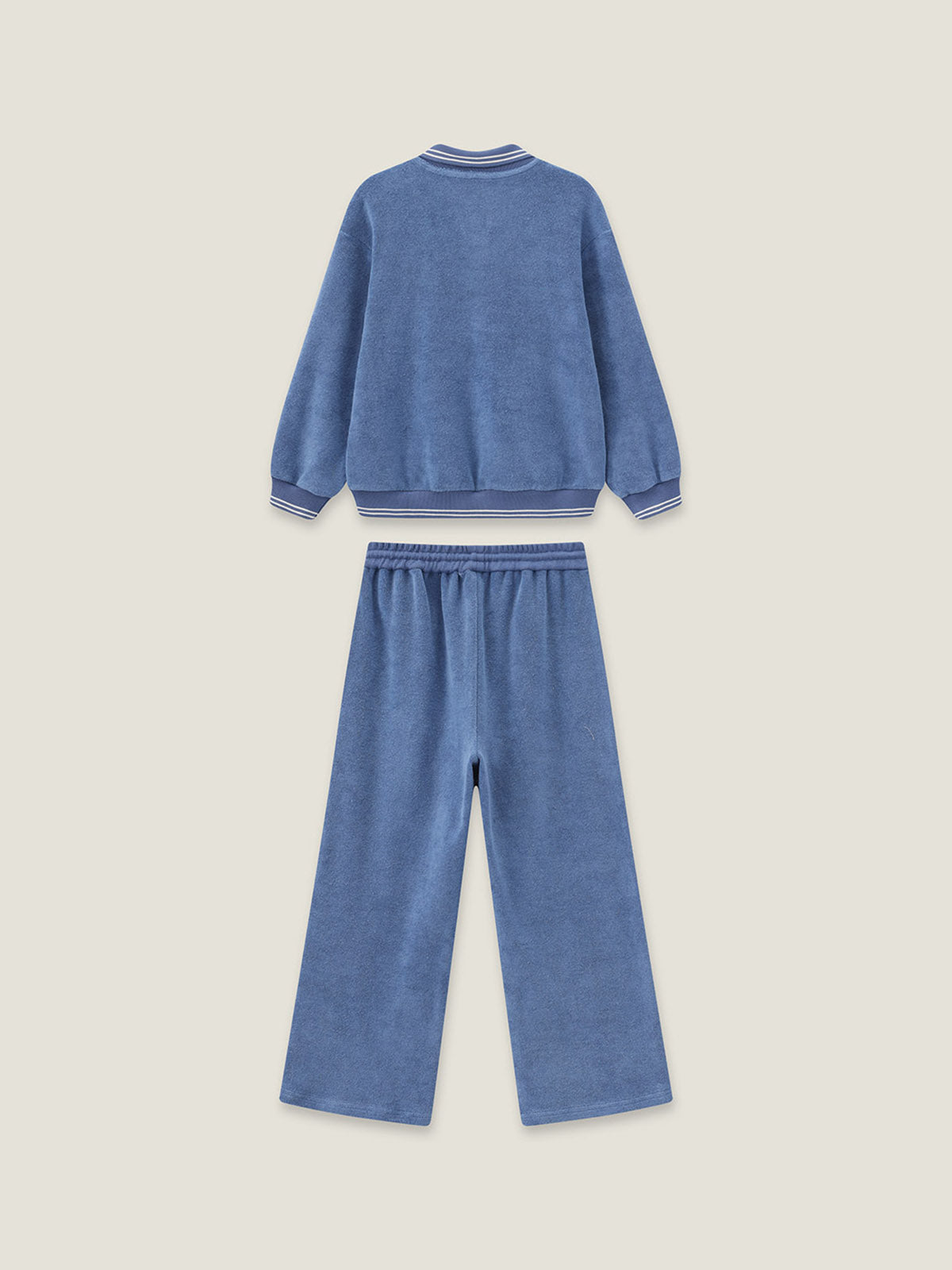 Kid's Blue Sweatshirt Set