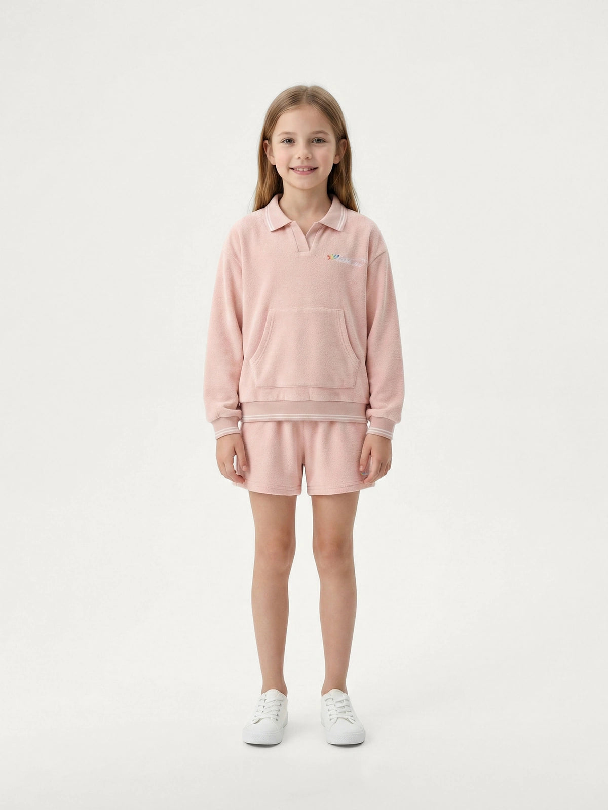 Conjunto de Sudadera y Pantalón Corto Supple Theory de Kins para Niños