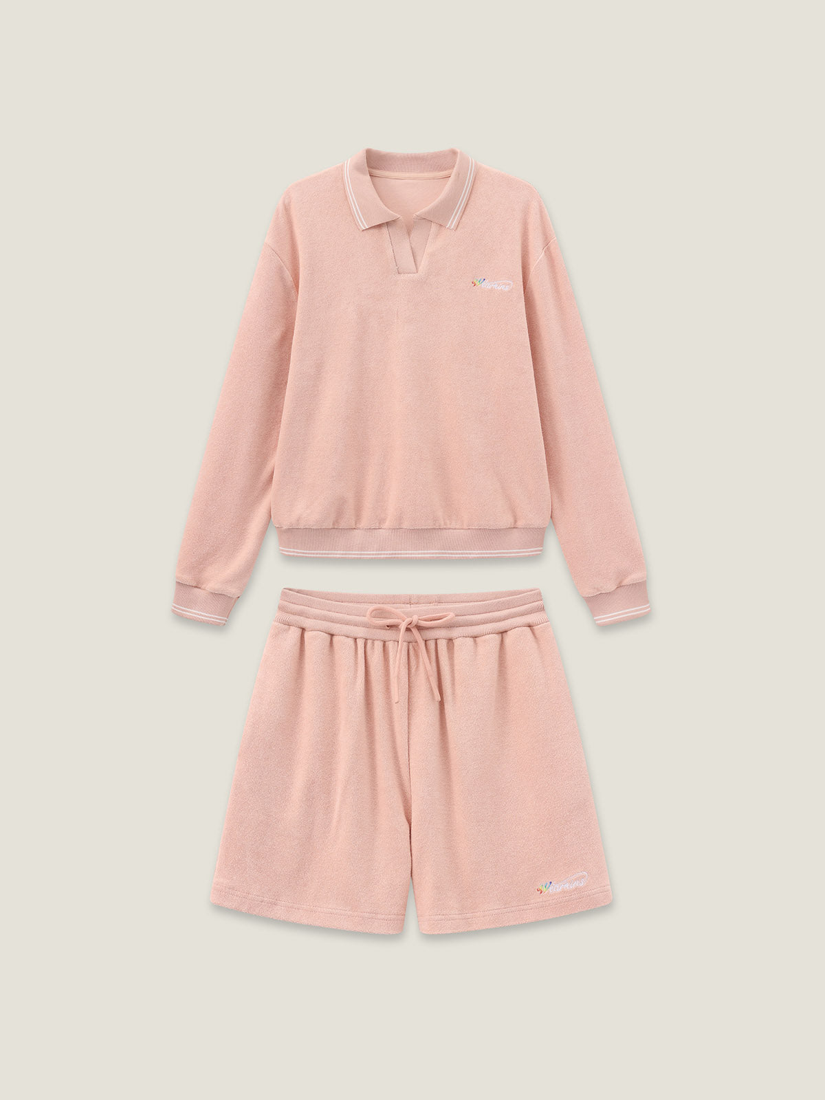 Adult Pink Sweatshirt Set