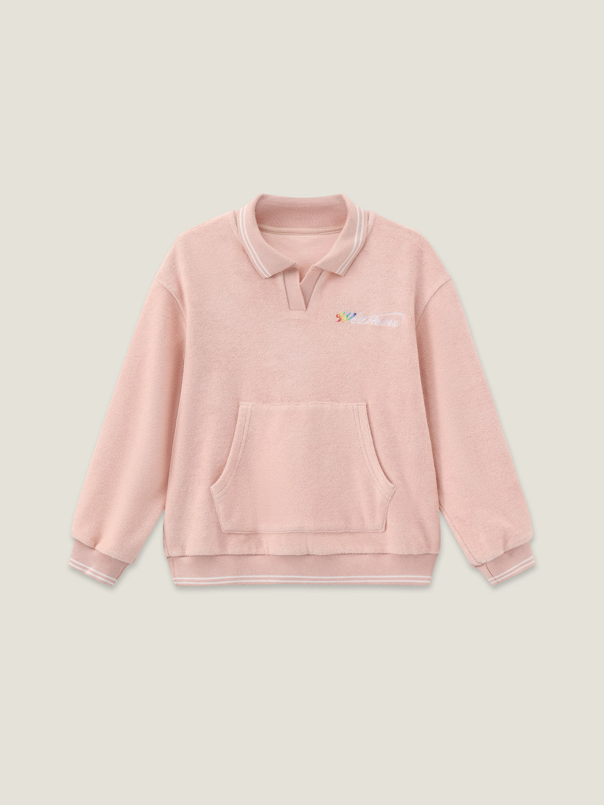 Kid's Pink Sweatshirt Set