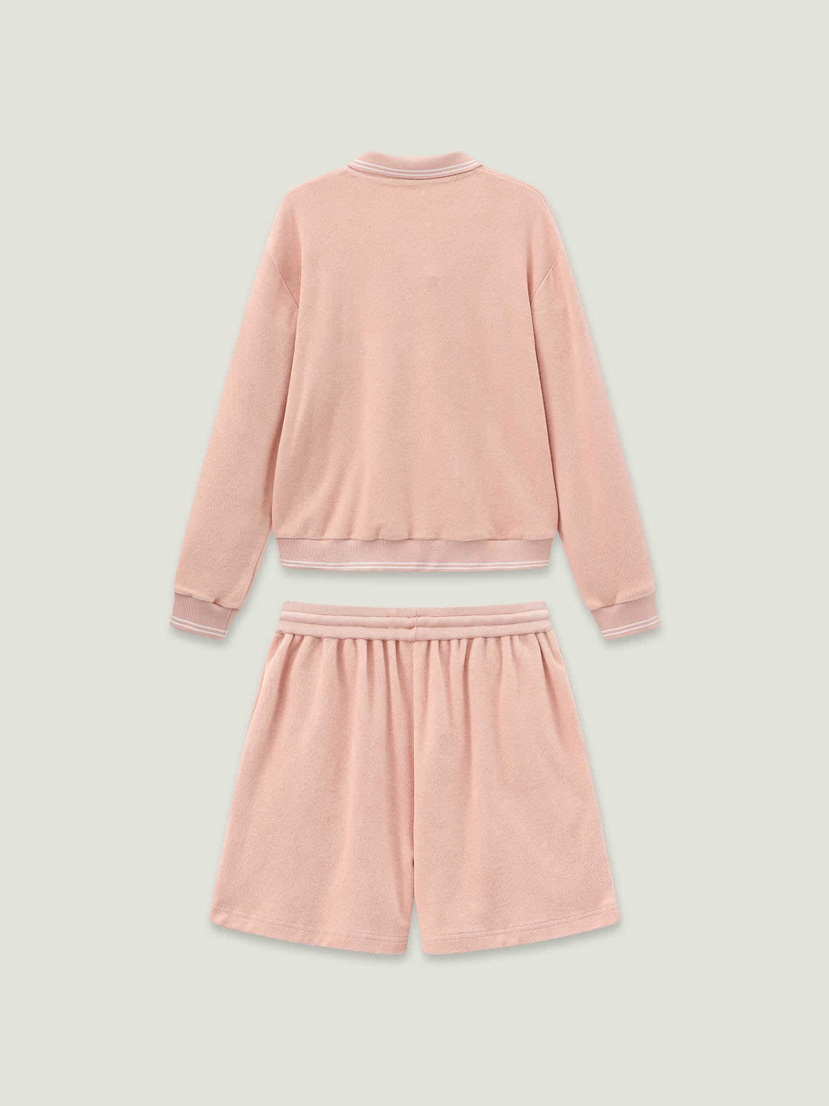 Adult Pink Sweatshirt Set