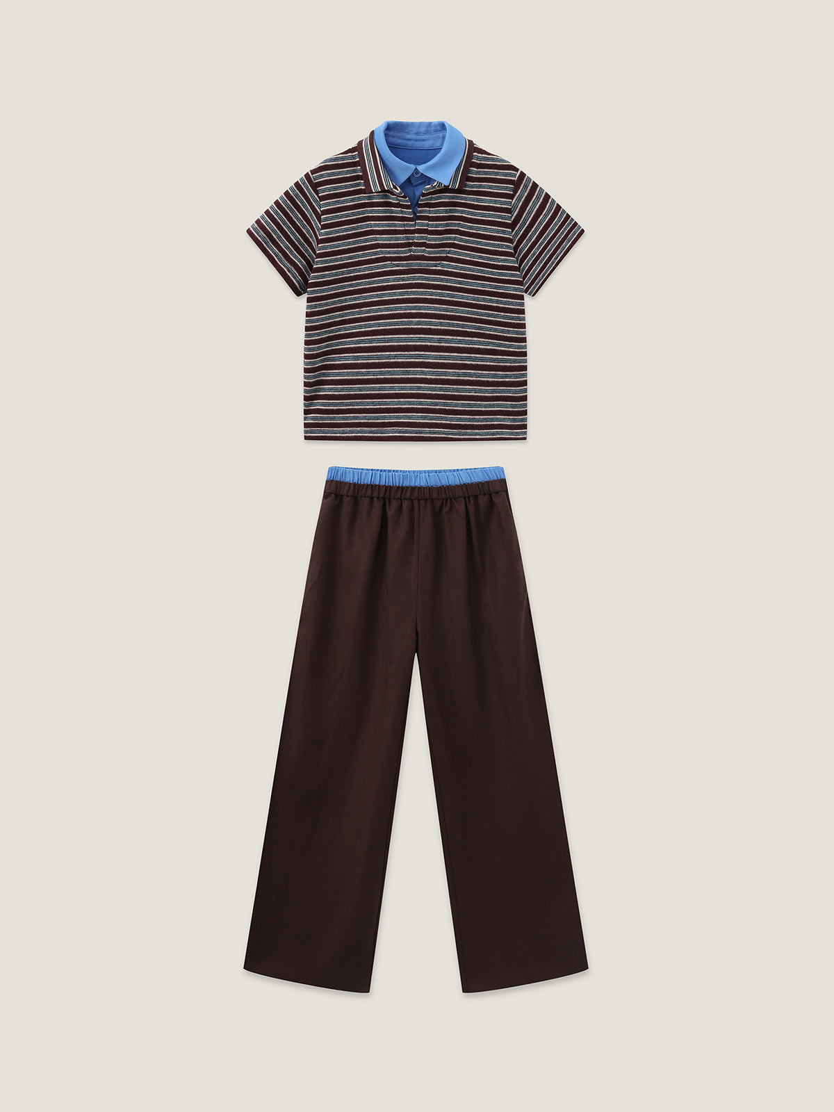 adults-striped-tee-pants-set