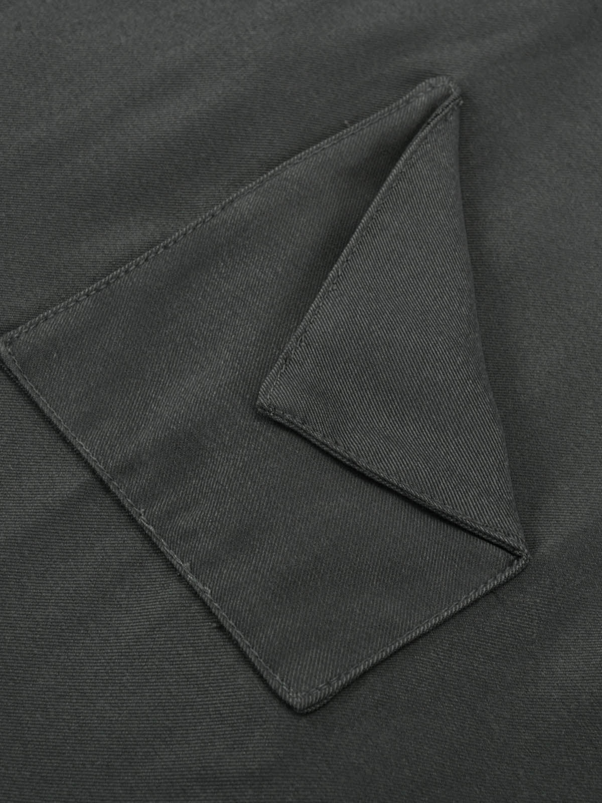 Asymmetric Collar Structured Shirt for Adults|KINS CLASS