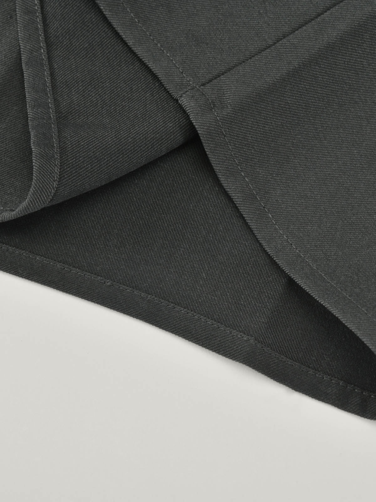 Asymmetric Collar Structured Shirt for Adults|KINS CLASS