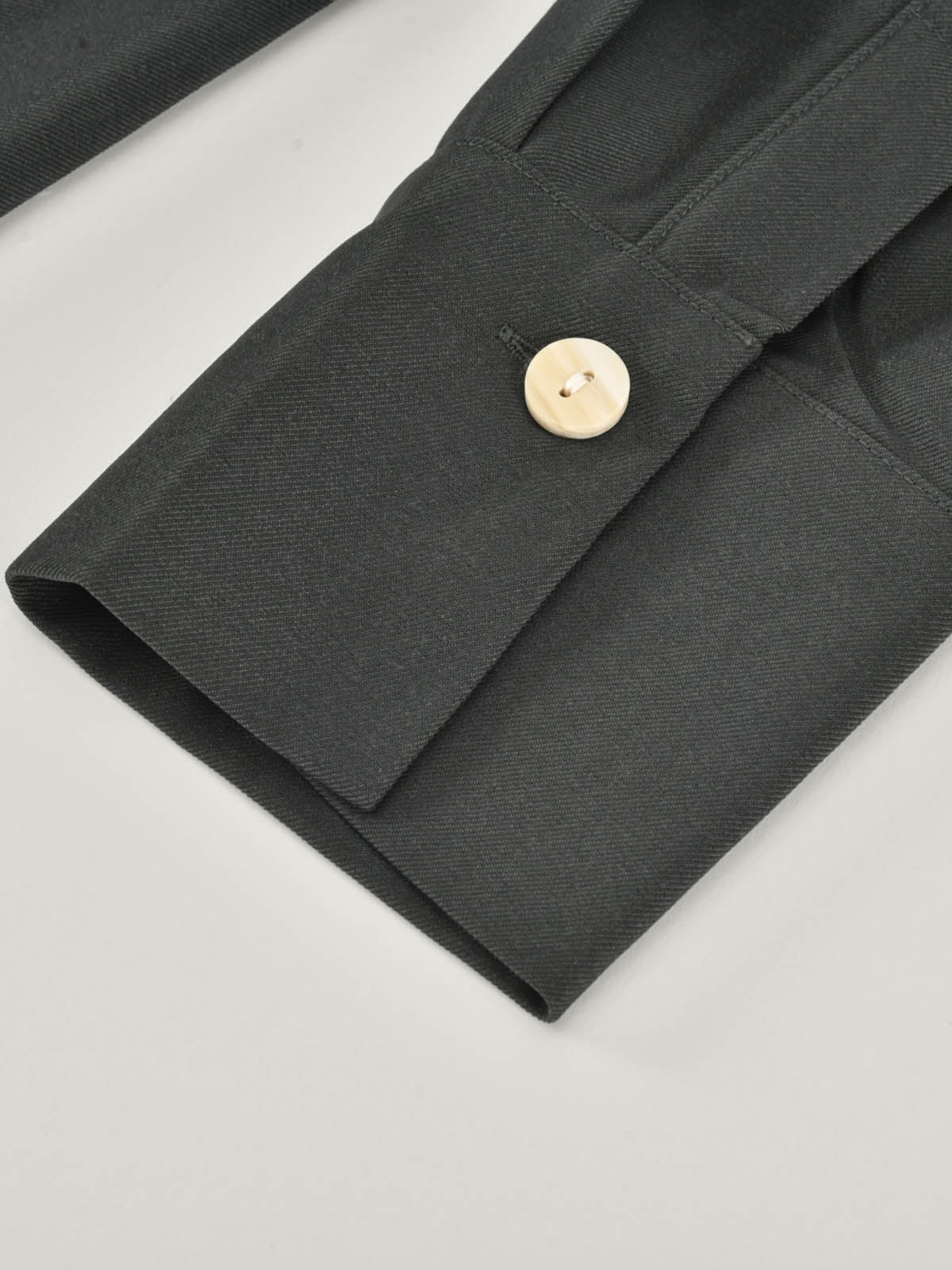 Asymmetric Collar Structured Shirt for Adults|KINS CLASS