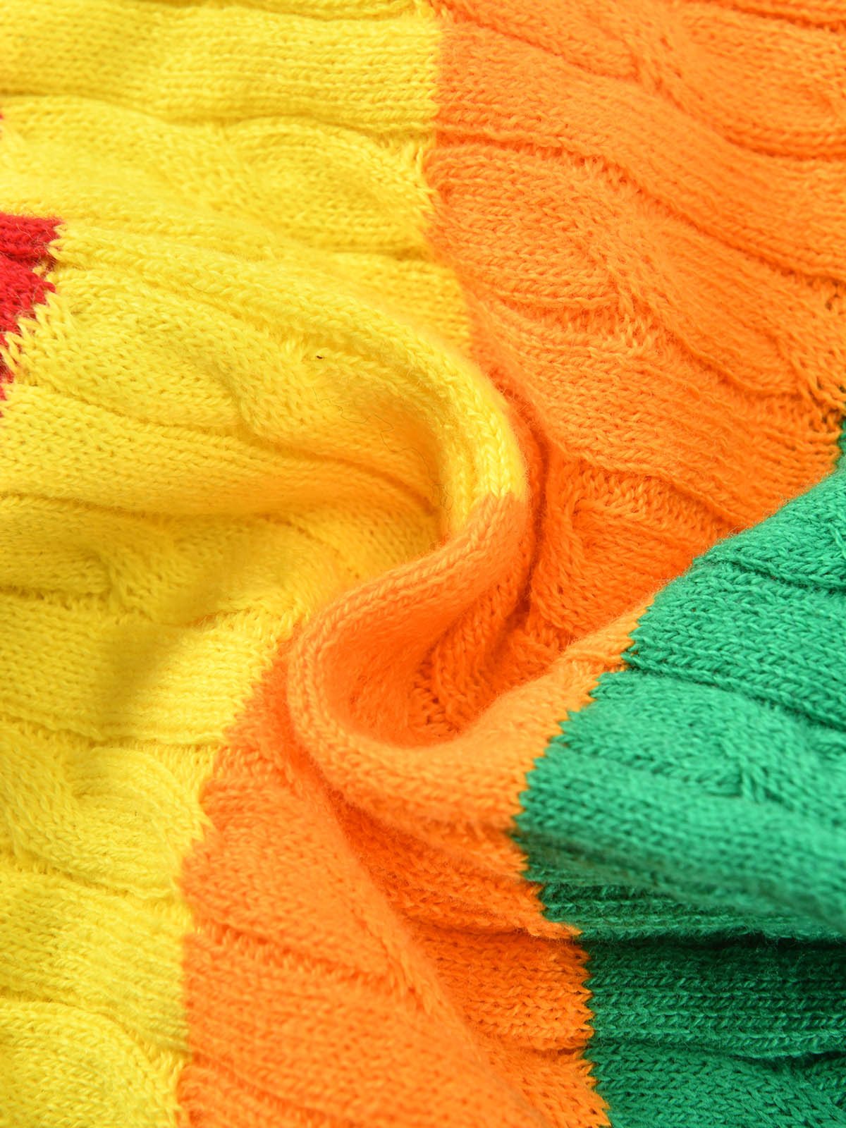 Pride Month Parade Rainbow Crochet Tank Top for Adults