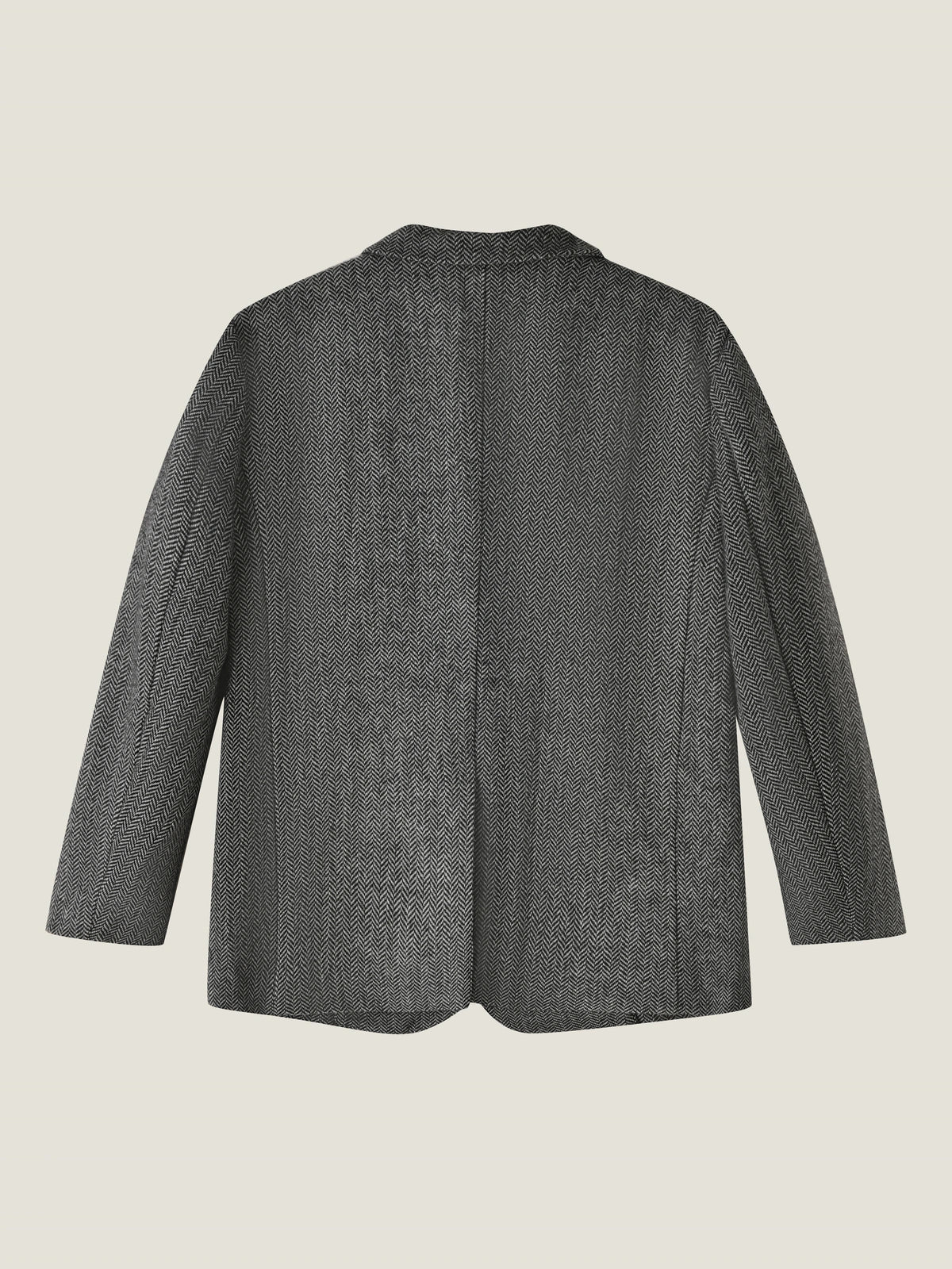 Herringbone Blazer Shirt Pants Set | KINS CLASS