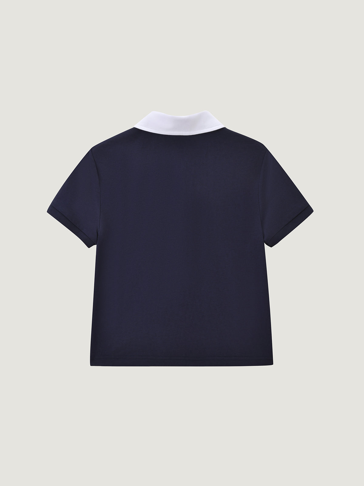 Kins Class Prinzessinnen-Kragen-Crop-Polo-Shirt & bauschiger Minirock für Kinder