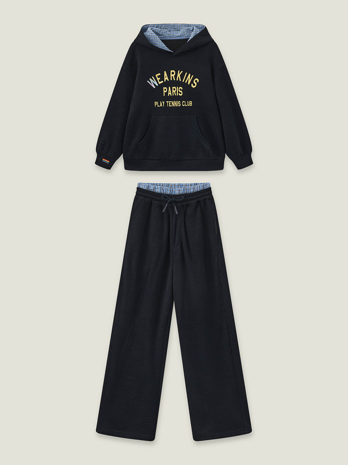 kids-blue-hooded-sweatshirt-set