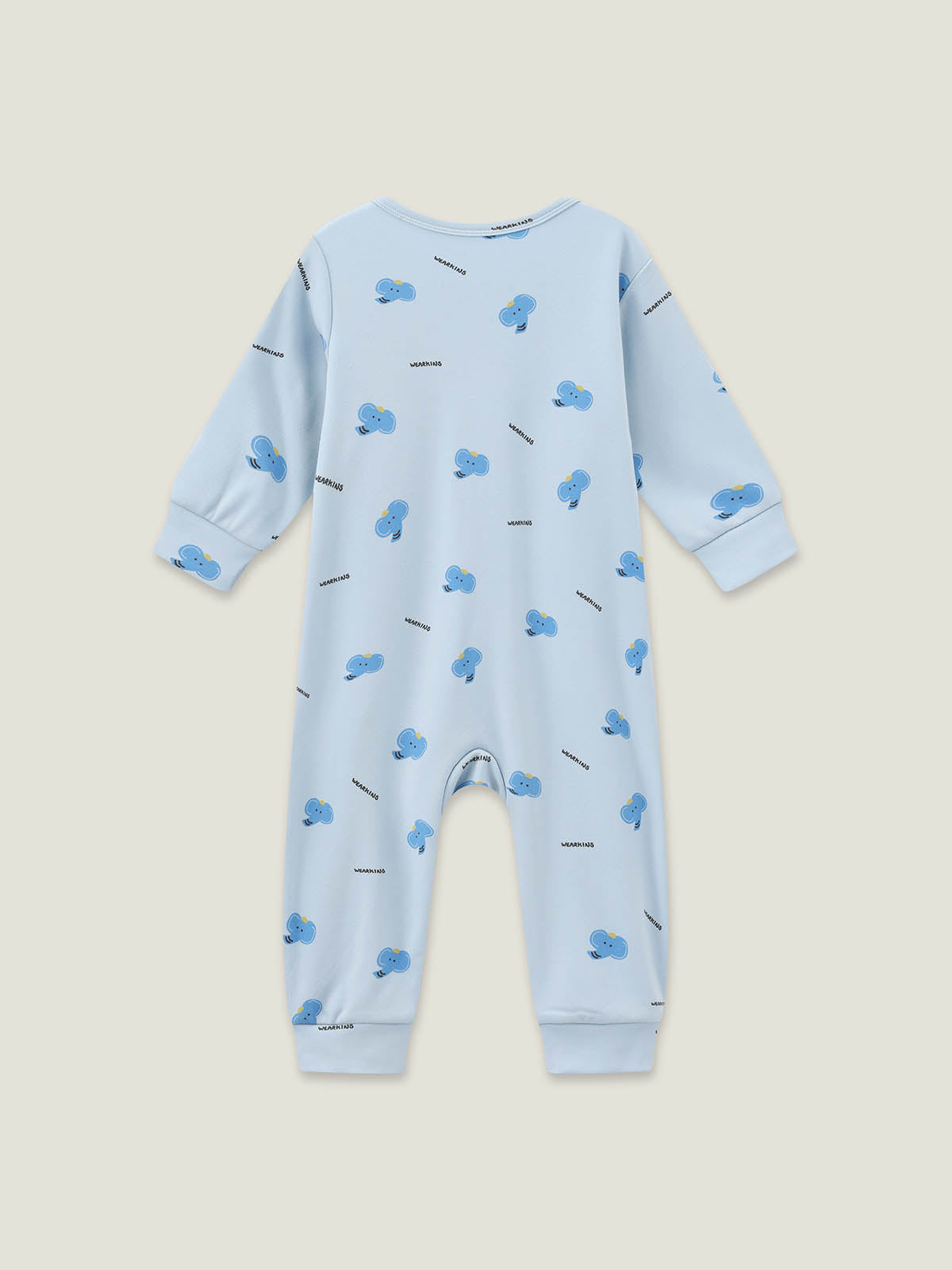 baby-elephant-print-onesie