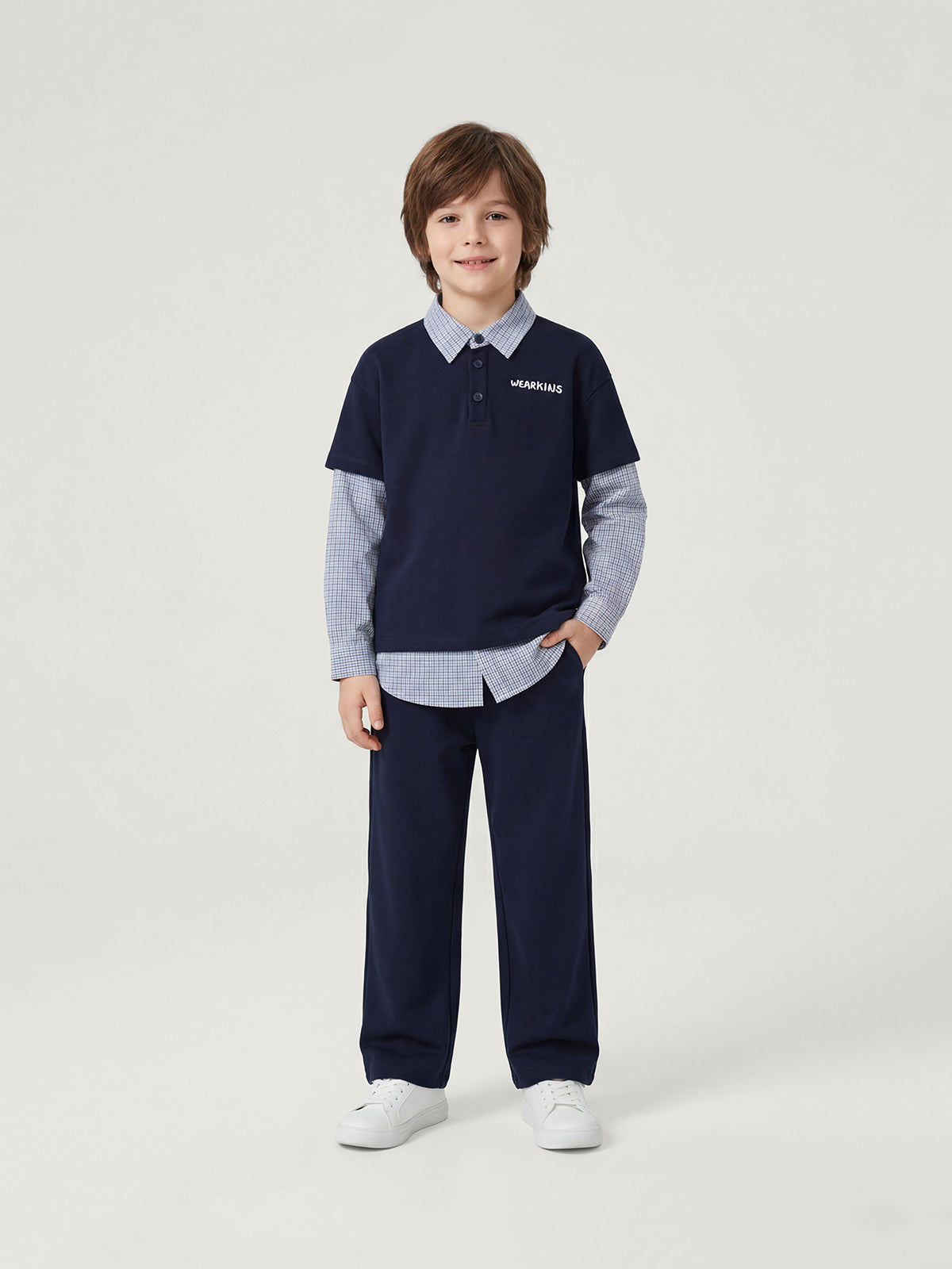 Kid's Patchwork Suit