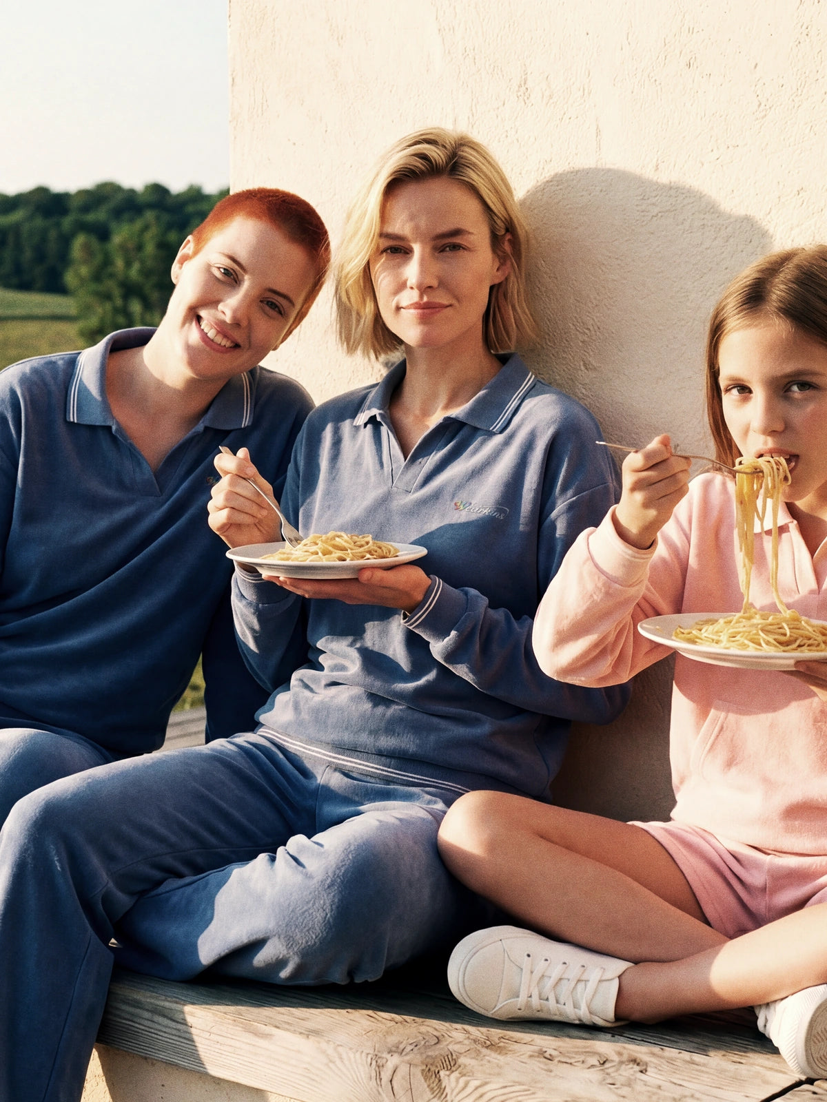 Sudadera Kins Class Supple Theory a juego con pantalones largos o cortos para toda la familia