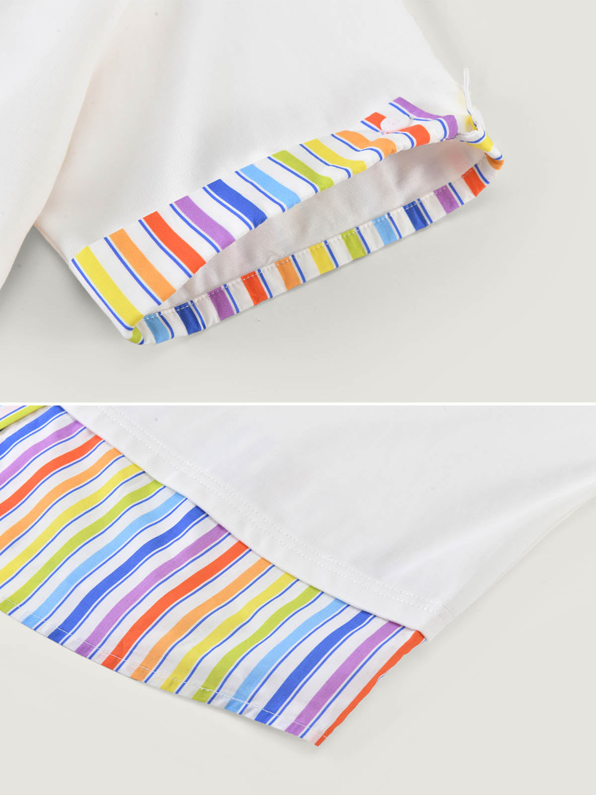 Pride Month Parade Picnic Scarf Collar Tee for Adults