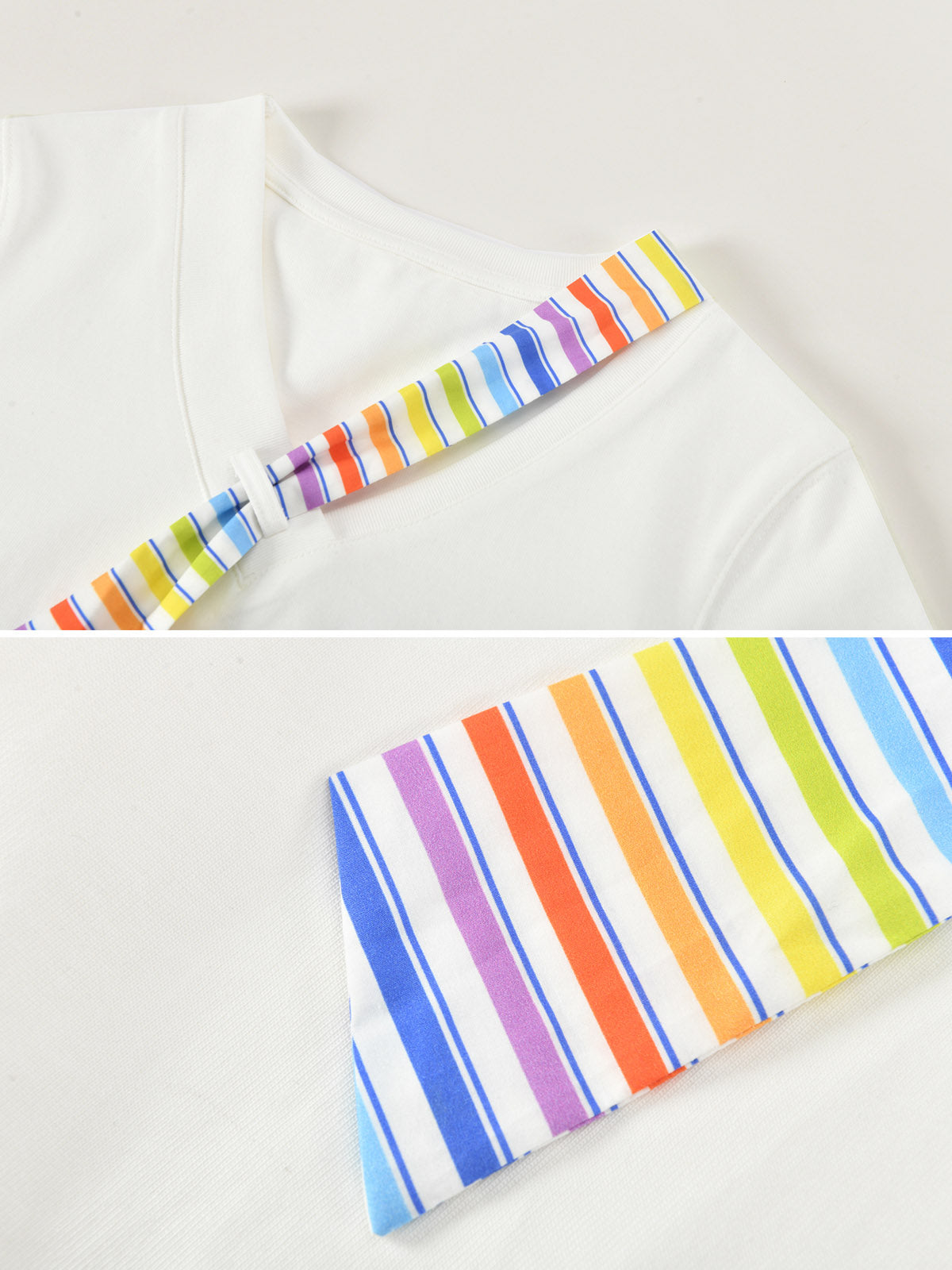 Pride Month Parade Picnic Statement Scarf Collar Tee for Kids