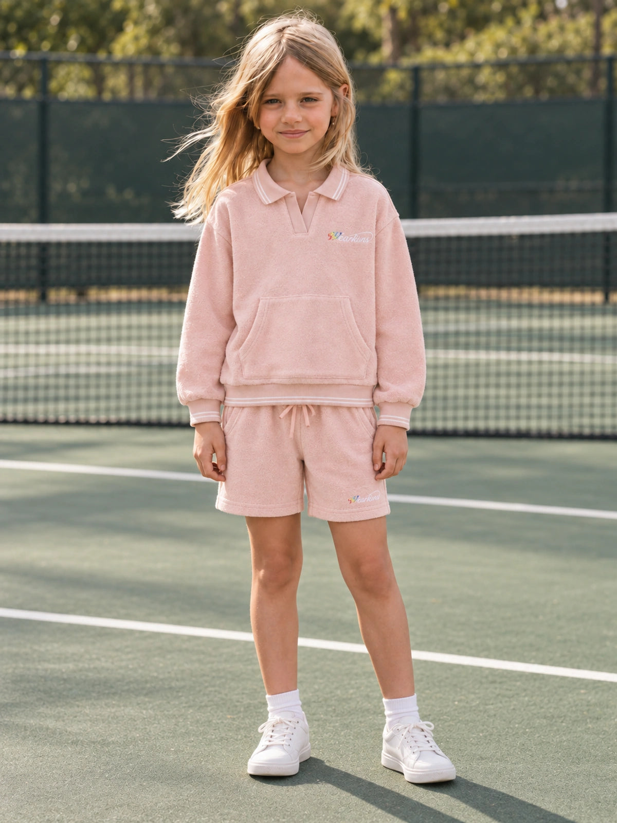 Kins Class Supple Theory Sweatshirt & Shorts for Kids