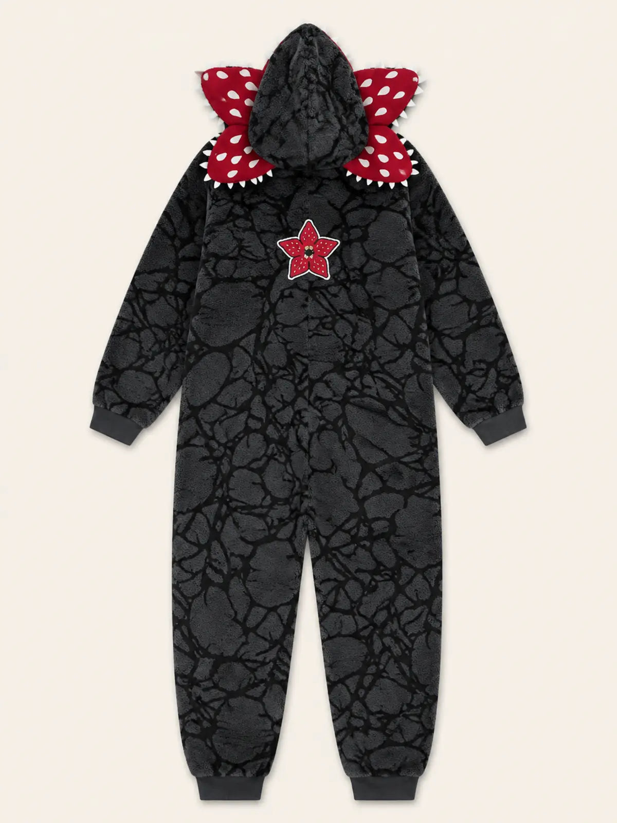 Venus Flytrap Hooded Halloween Onesie Pajamas