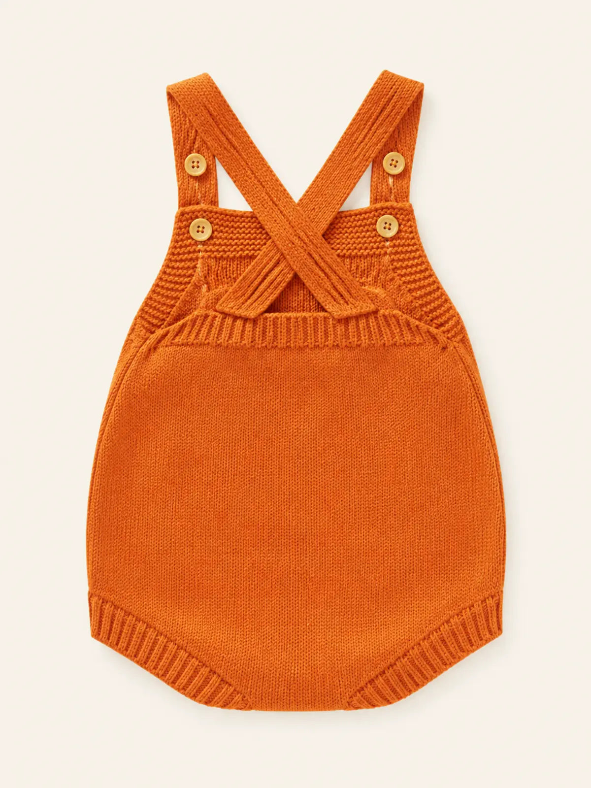 Baby Halloween Embroidered Suspender Romper