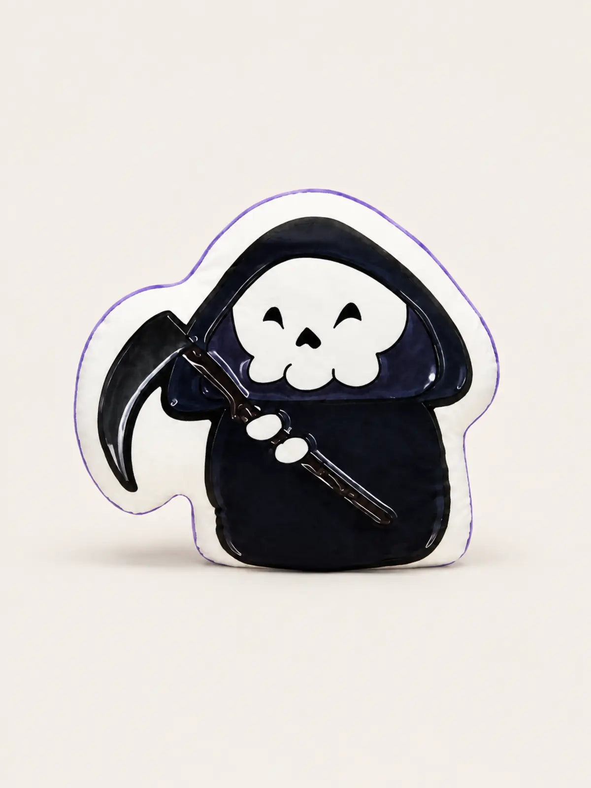 Halloween Shaped Plush Pillow, Pumpkin Ghost Grim Reaper Stuffed Doll, Spooky Home Decor Toy