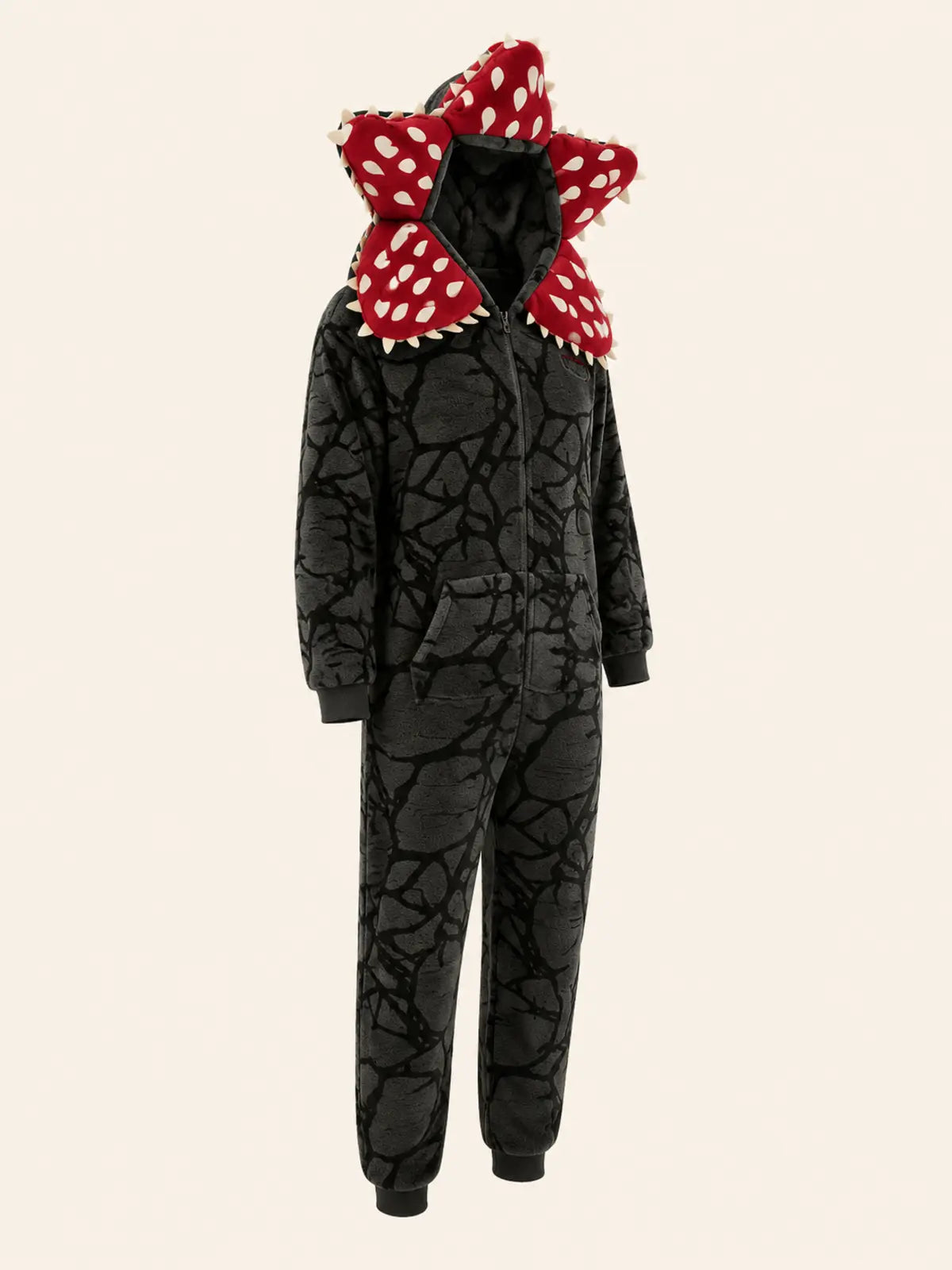 Venus Flytrap Hooded Halloween Onesie Pajamas