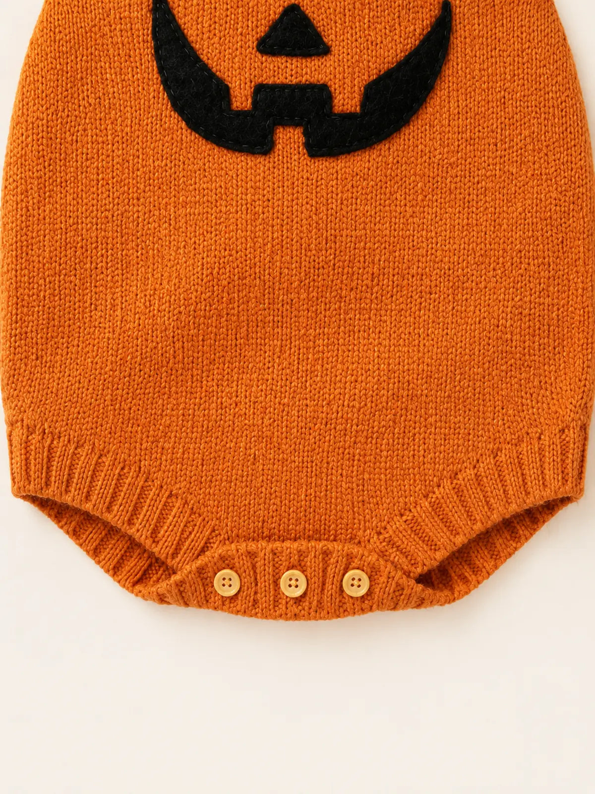 Baby Halloween Embroidered Suspender Romper