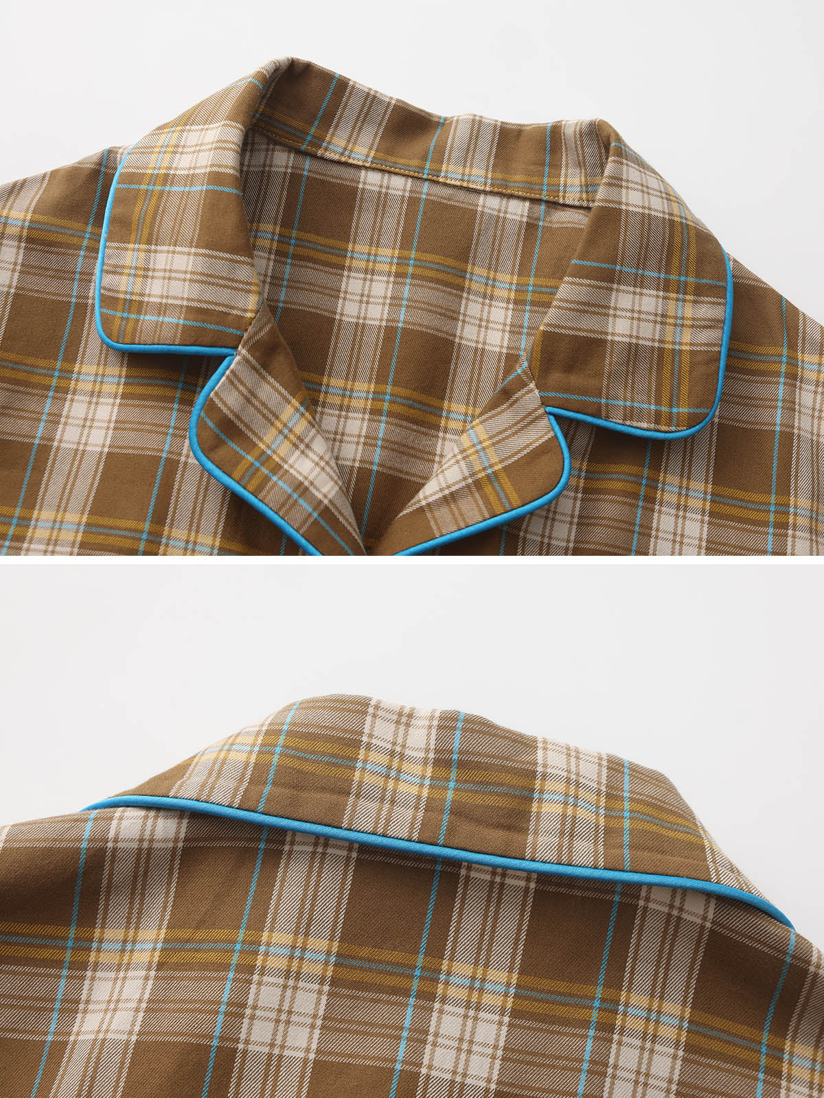kids-plaid-pajams-suit