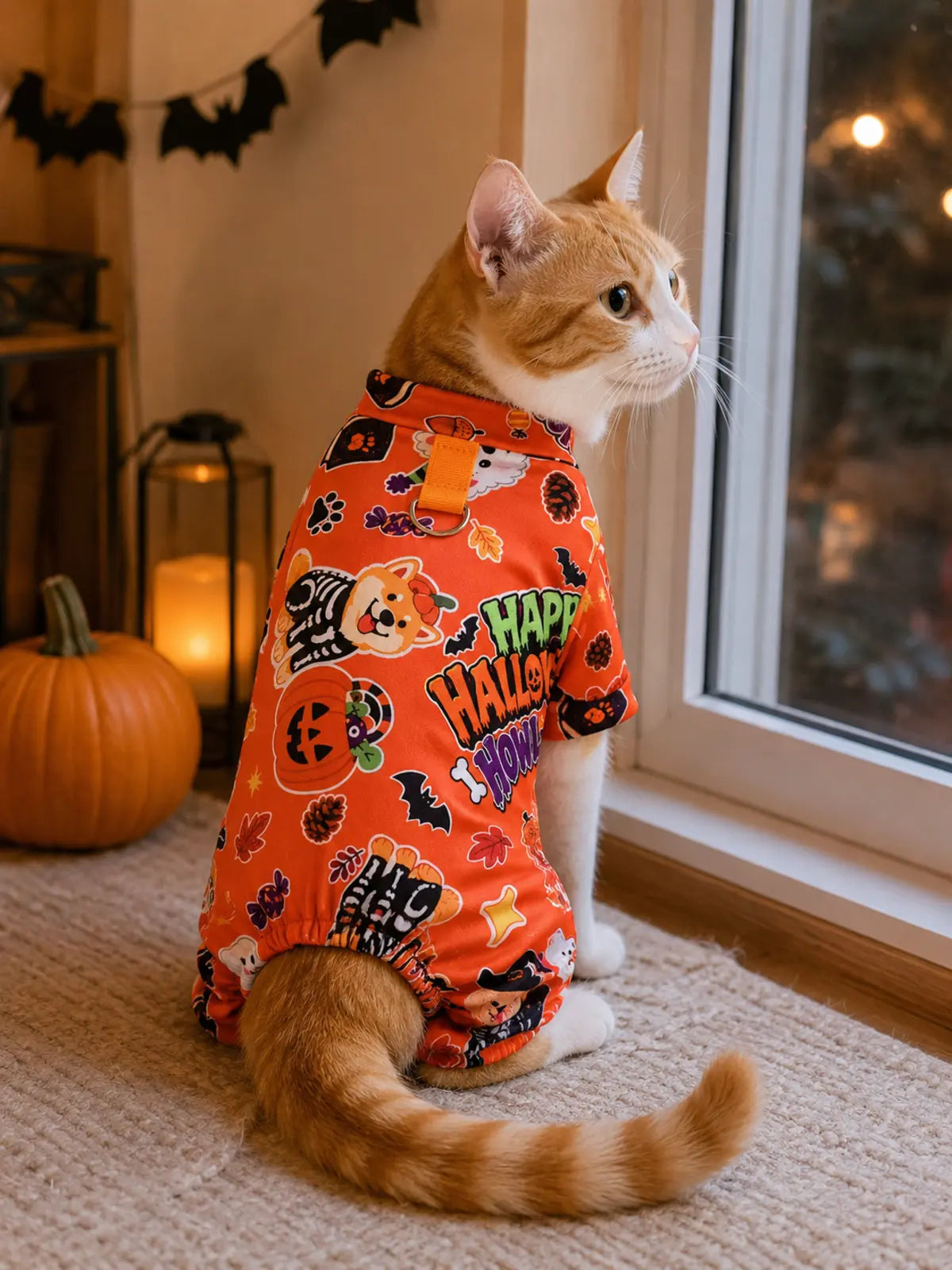 Halloween Print Pet Costume