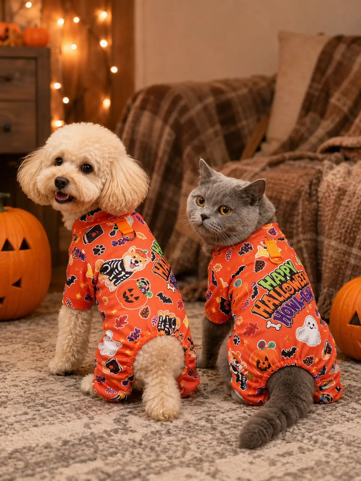Halloween Print Pet Costume