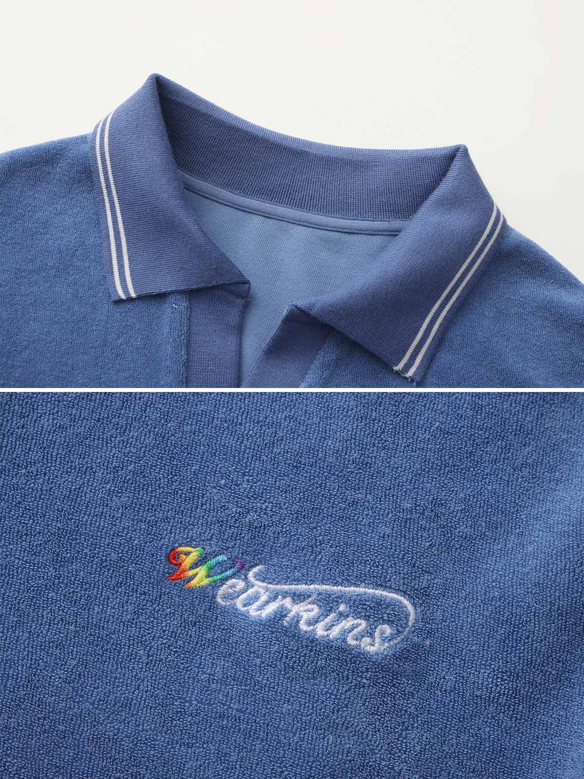 Adult Blue Sweatshirt Set