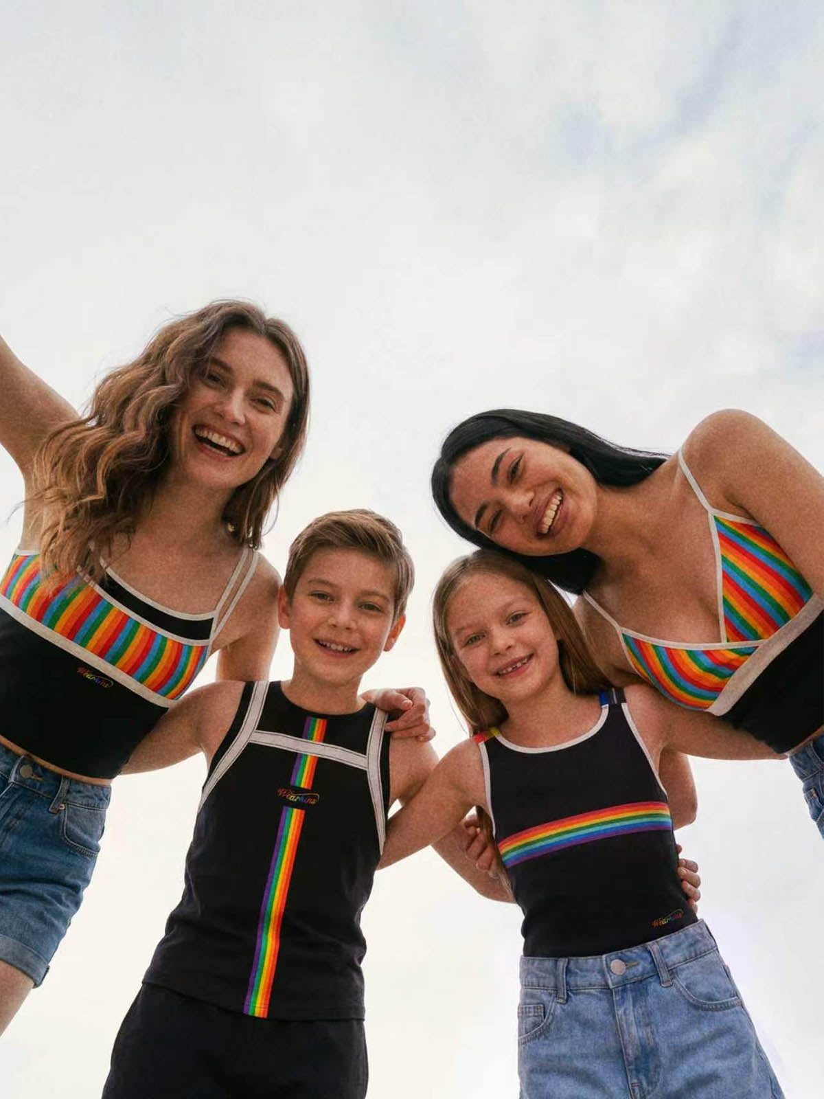 Pride Month Parade Family Rainbow Tank Top– Lightweight LGBTQ+ Outfit For Adults Kids