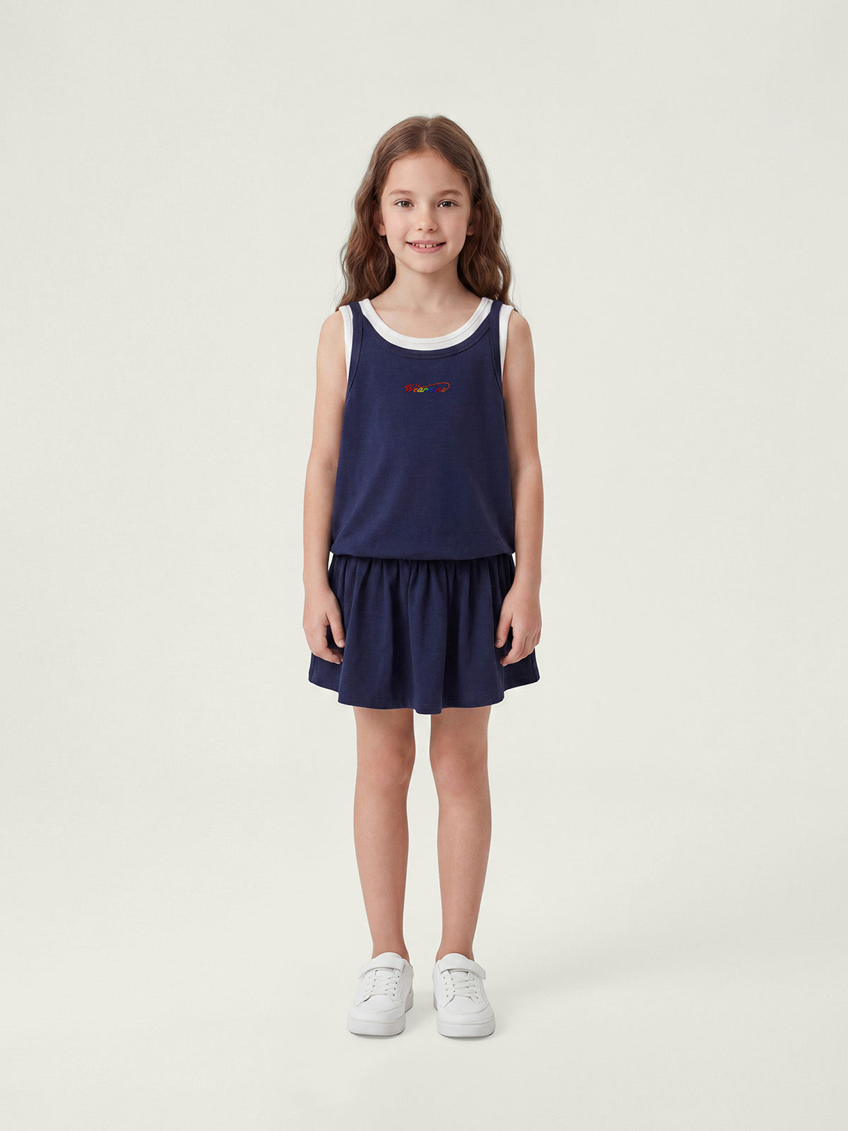 Pride Month Parade Kins Class Sleeveless Tank Dress for Kids
