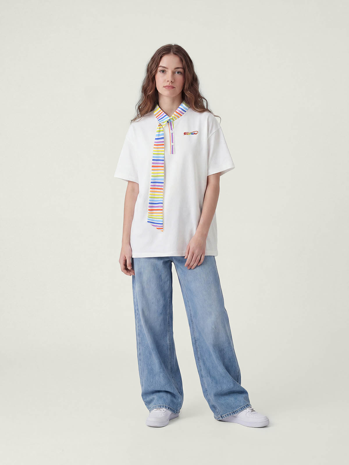 Pride Month Parade Picnic Statement Scarf Collar Tee for Adults