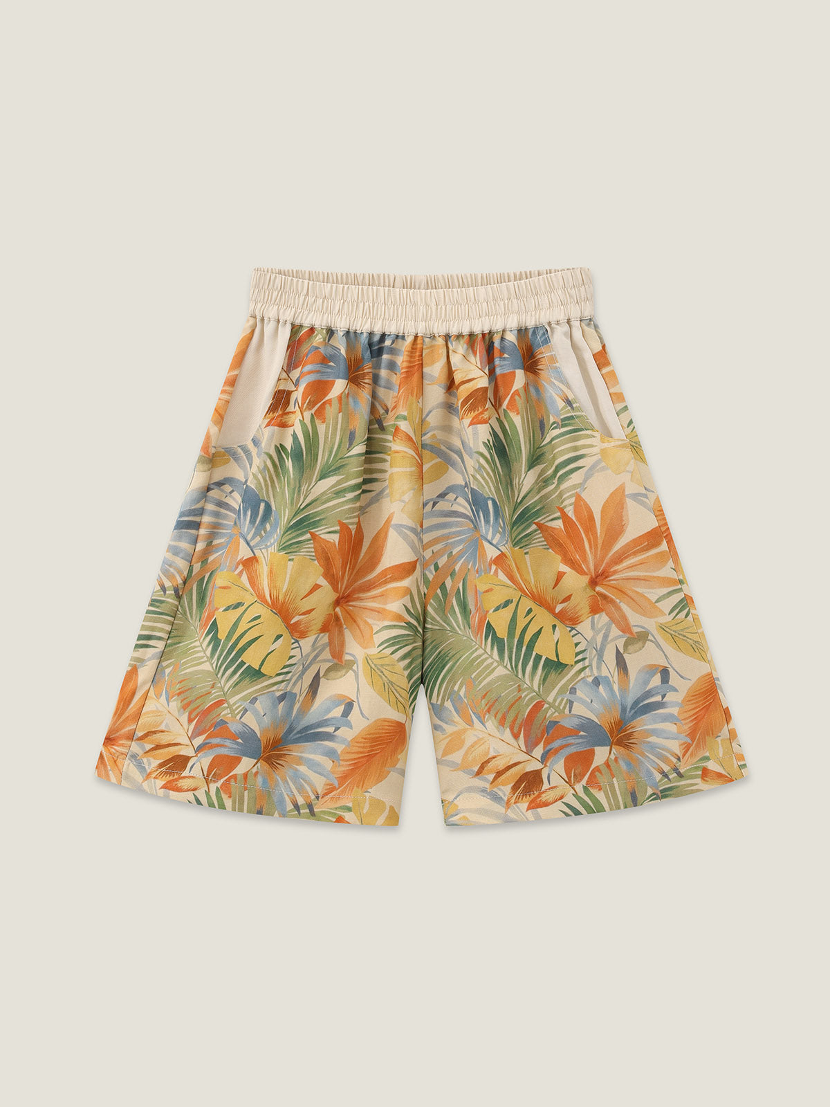 adults-flower-print-beach-set