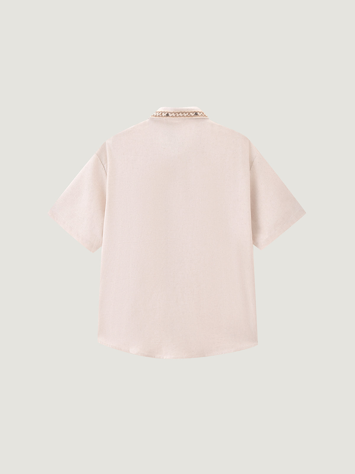 Sunny Escape Appliqué Short Sleeves Shirt For Adults