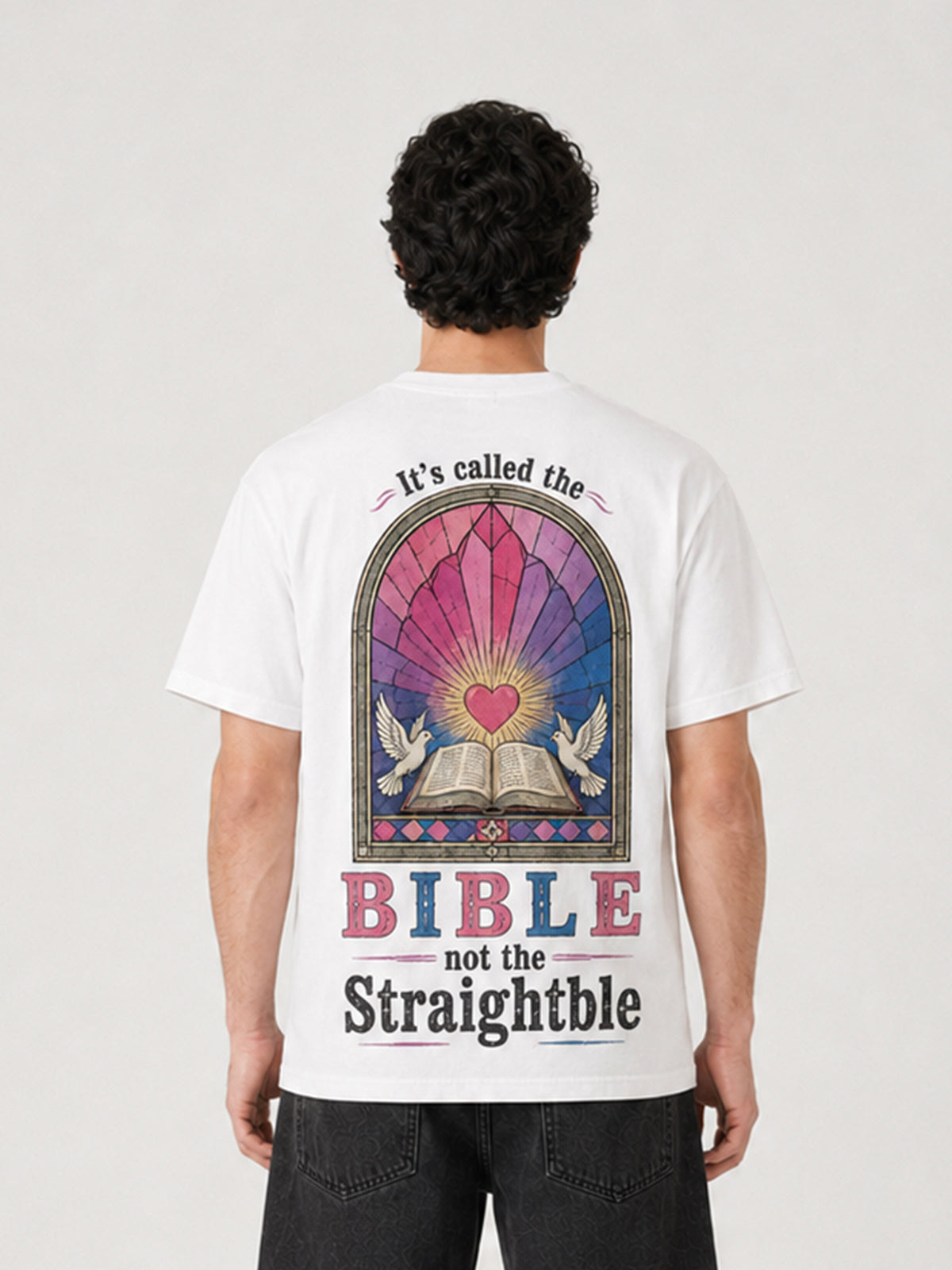 LGBTQ Bibel Grafik-T-Shirt | PRIDE MONTH