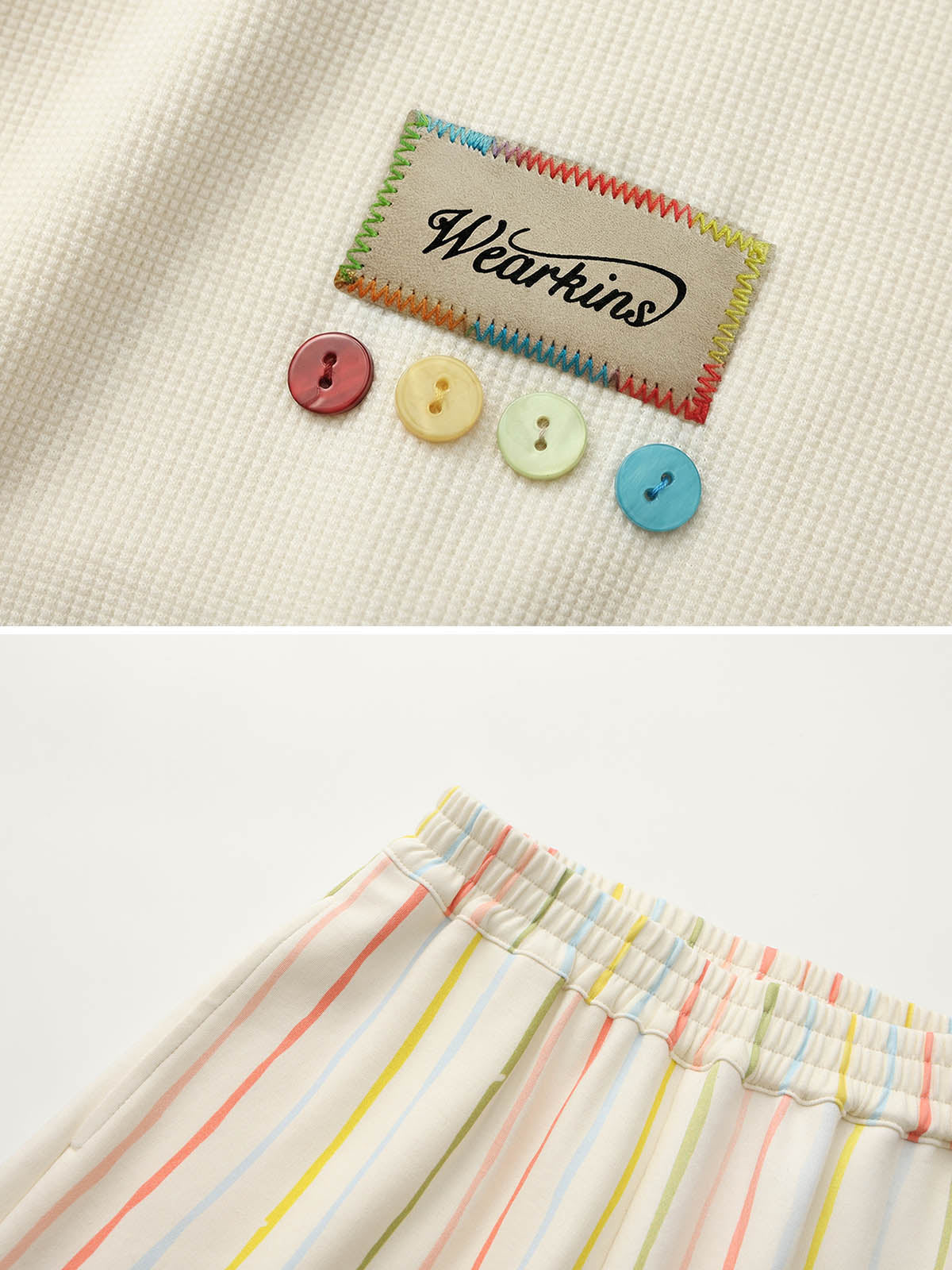 kids-colorful-striped-pajamas-set