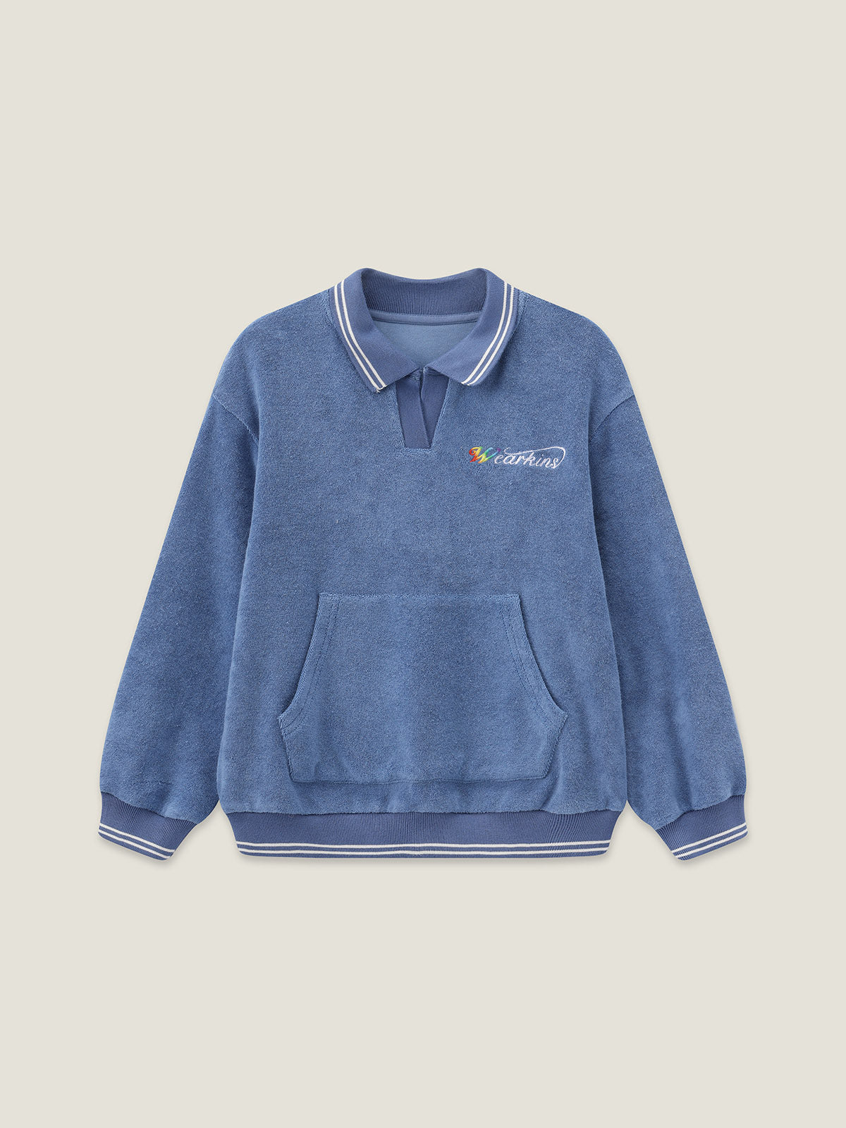 Kid's Blue Sweatshirt Set