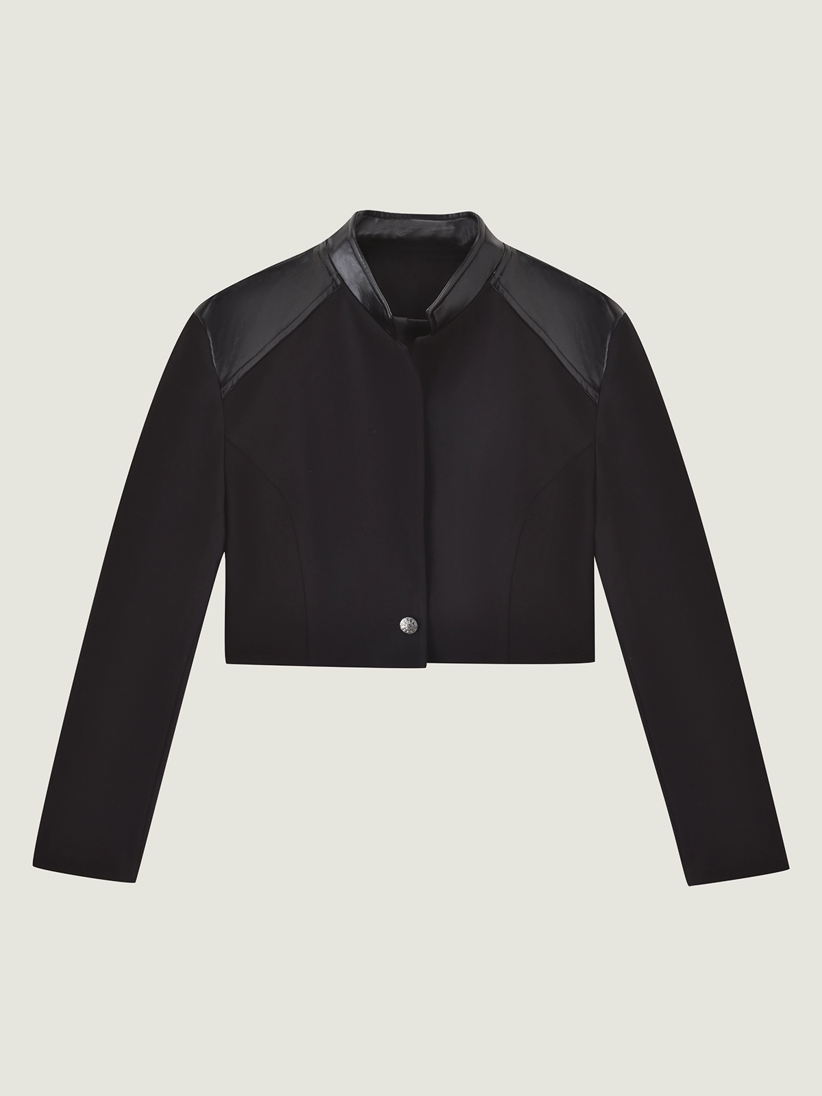 Adult Studded Collar Shirt, Pleated Maxi Skirt and Jacket Set | KINS CLASS