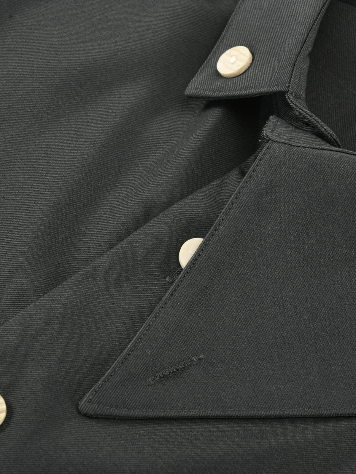 Asymmetric Collar Structured Shirt for Adults｜KINS CLASS