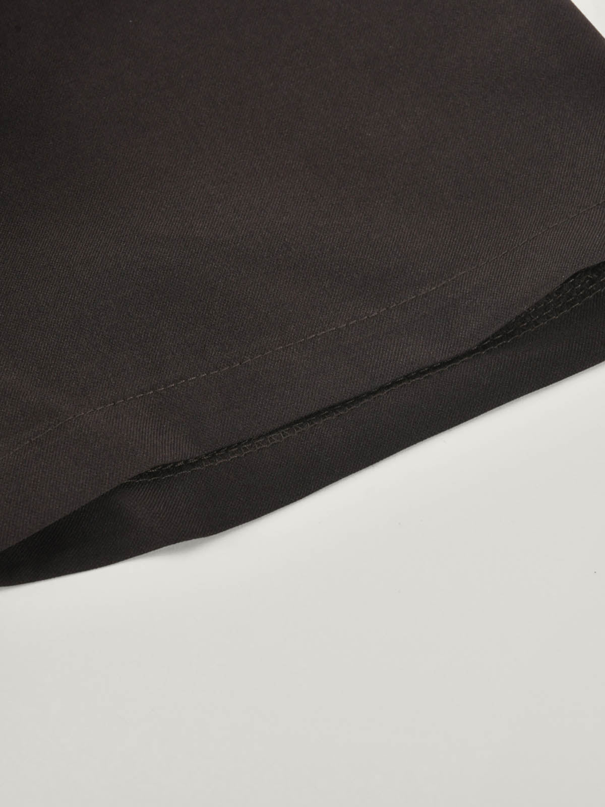 Convertible Collar Asymmetric Short Sleeve Shirt｜KINS CLASS
