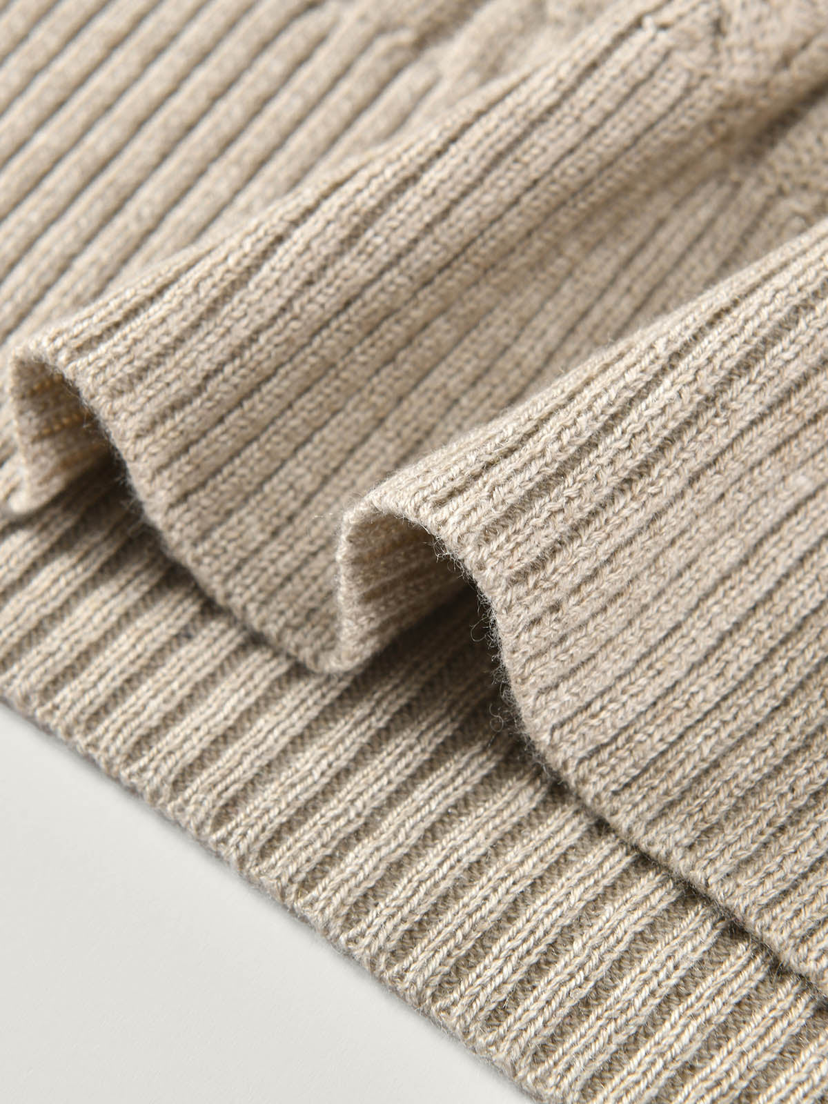 Cable Knit Short Sleeve Henley T-Shirt For Adults | KINS CLASS
